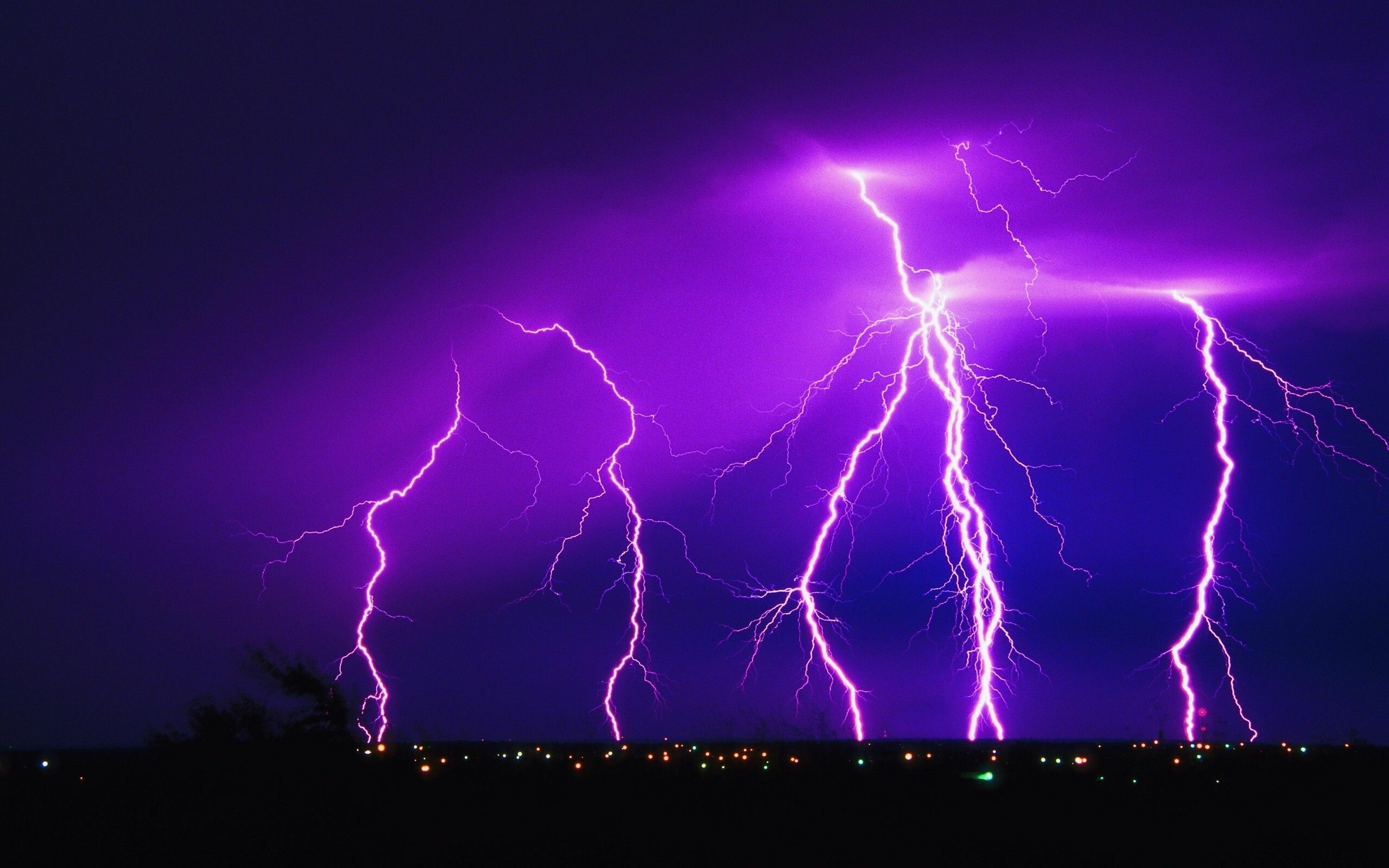 Electric radiance, Captivating lightning, Nature's firework, Electrifying allure, 2560x1600 HD Desktop