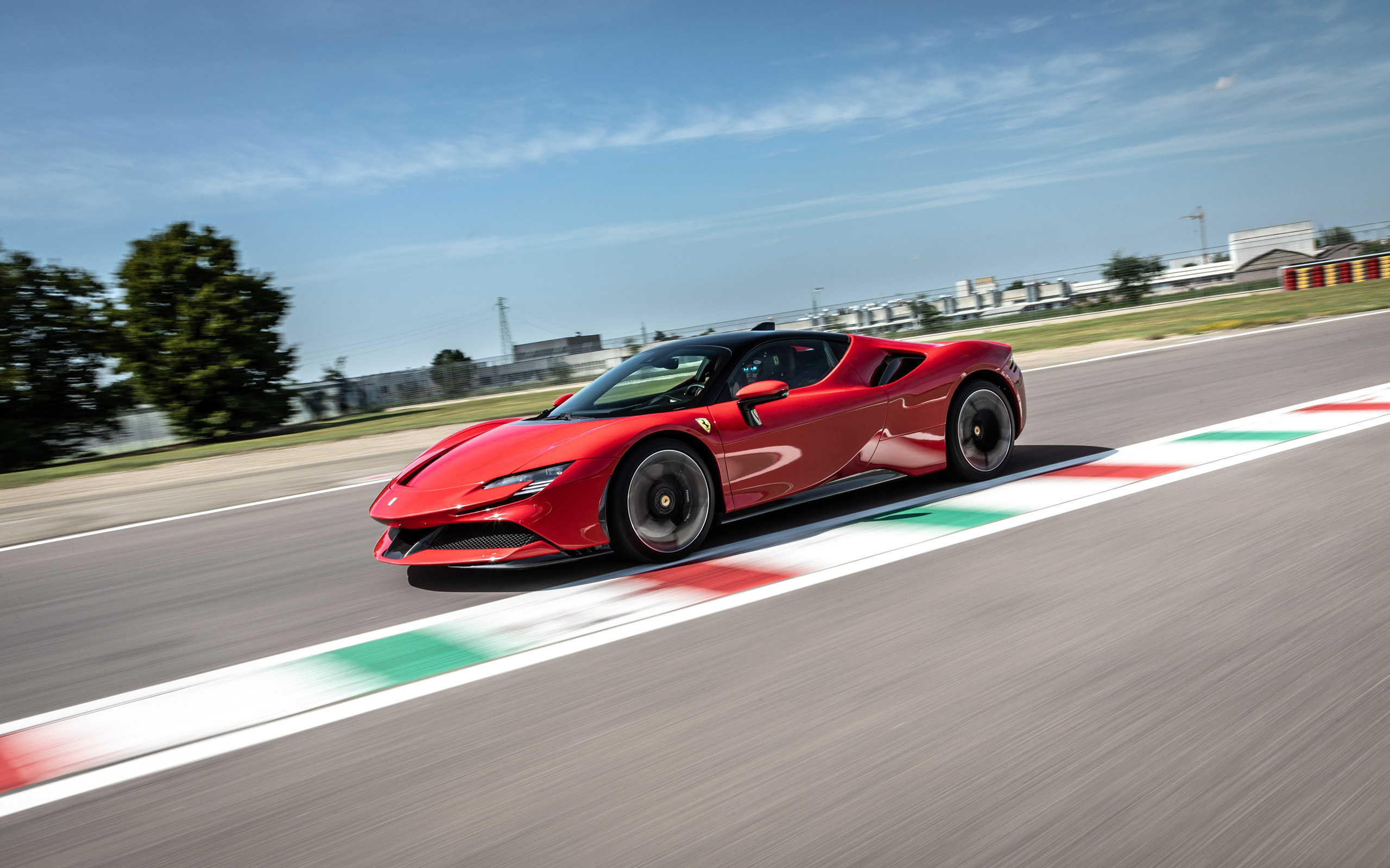 Ferrari SF90, Automotive excellence, Striking wallpapers, Unmatched performance, 2560x1600 HD Desktop