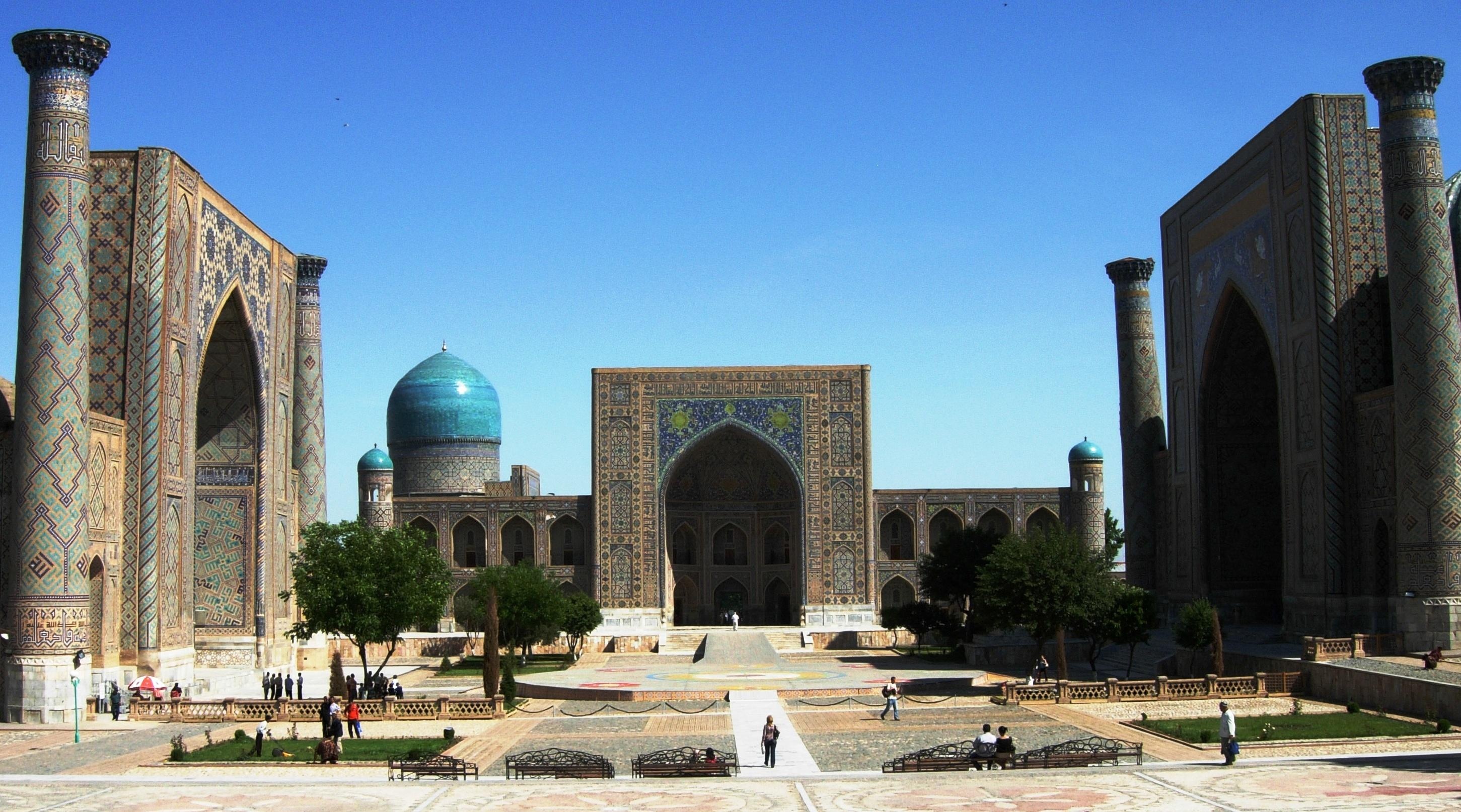 Uzbekistan, Samarkand, Ikat trail, Cond Nast Traveller, 2910x1620 HD Desktop