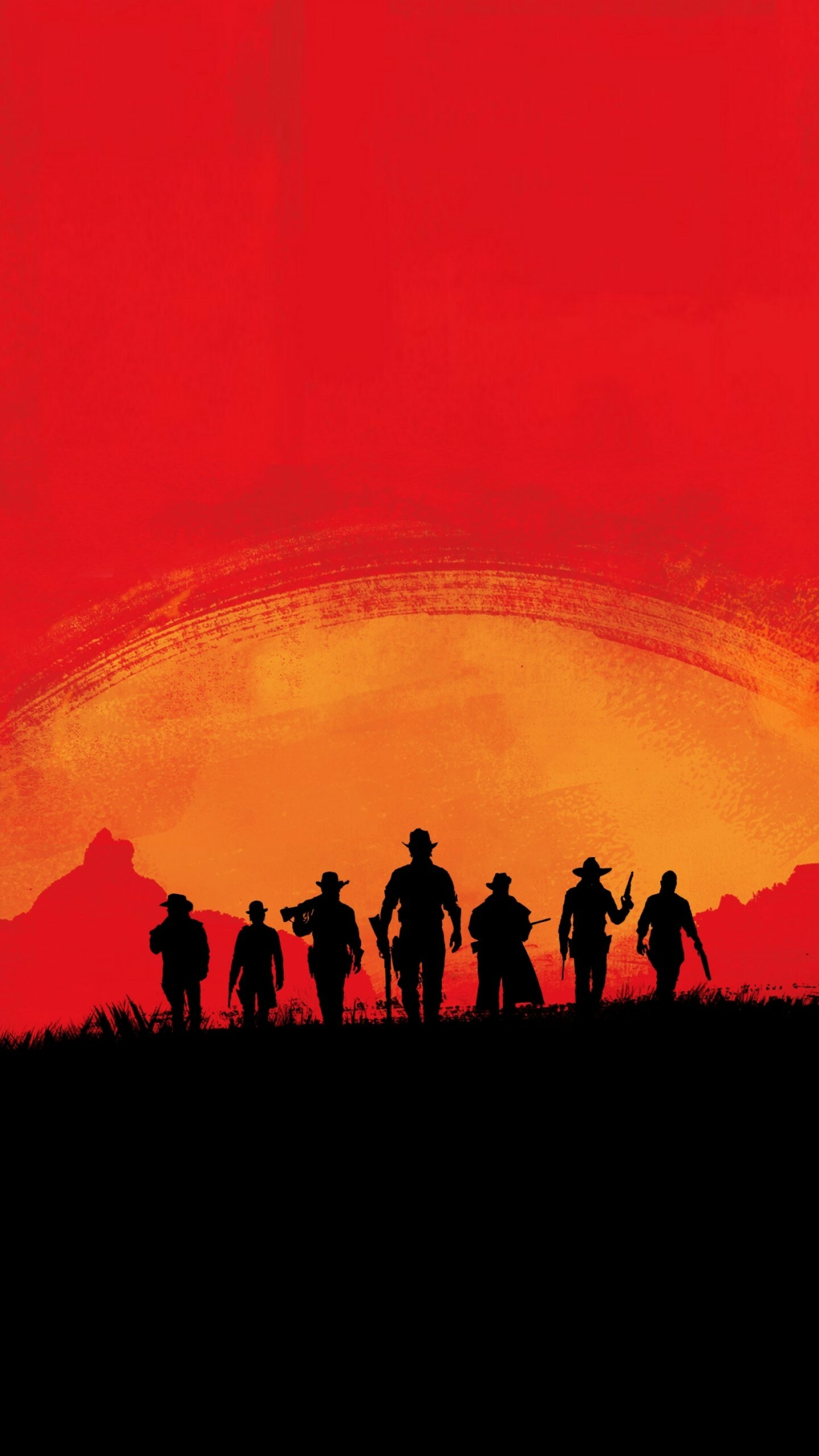 Red Dead Redemption: Rockstar Games, The Dead Eye system, RDR2. 1440x2560 HD Wallpaper.
