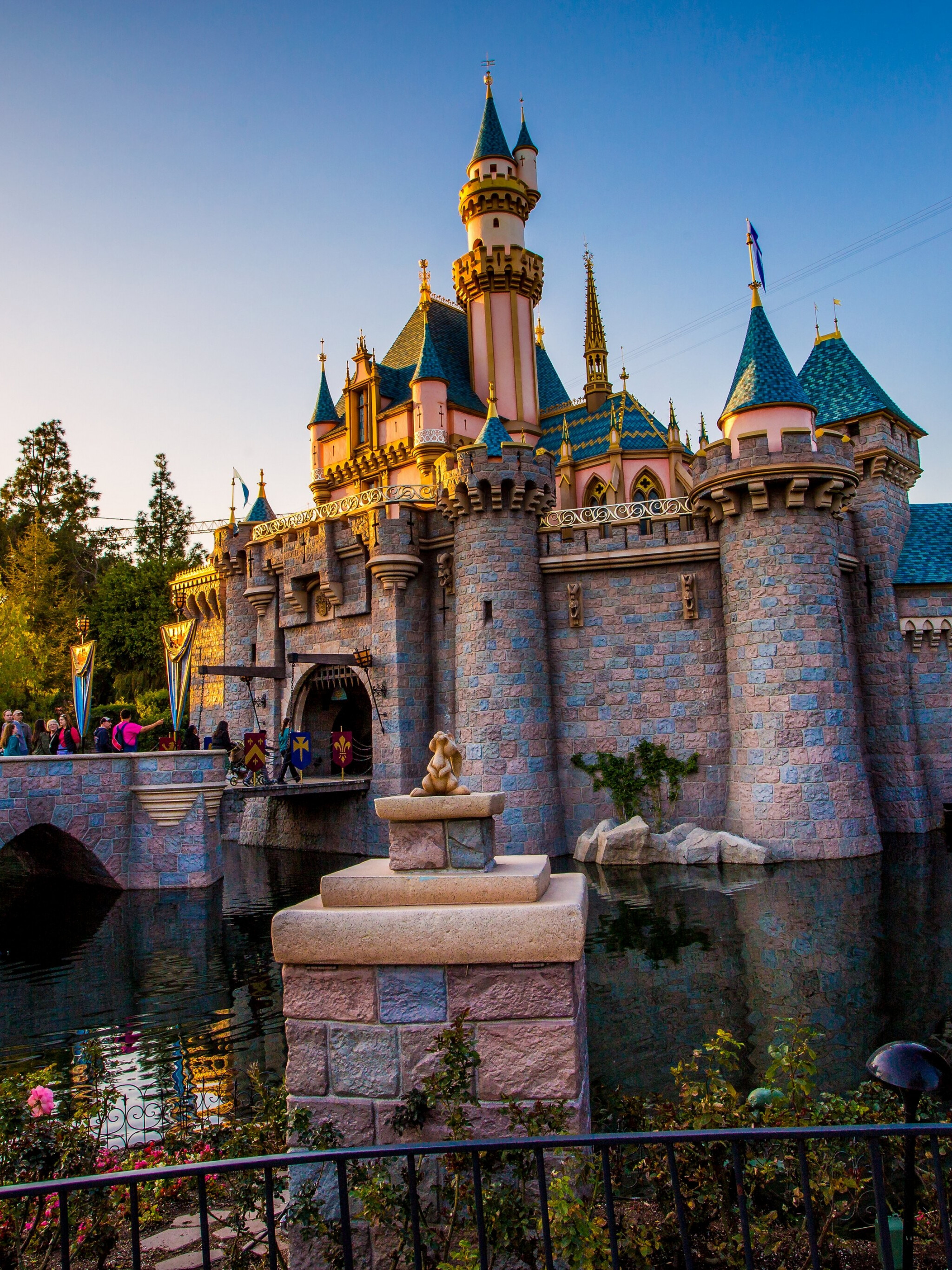 Disneyland: Sleeping Beauty Castle, Amusement park, Walt Disney. 2050x2740 HD Background.