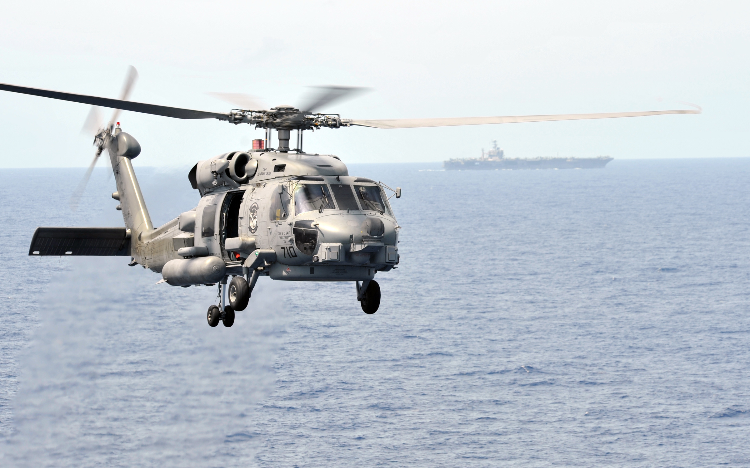 Sikorsky MH-60 Seahawk, HD wallpapers, Helicopter fleet, High resolution, 2400x1500 HD Desktop