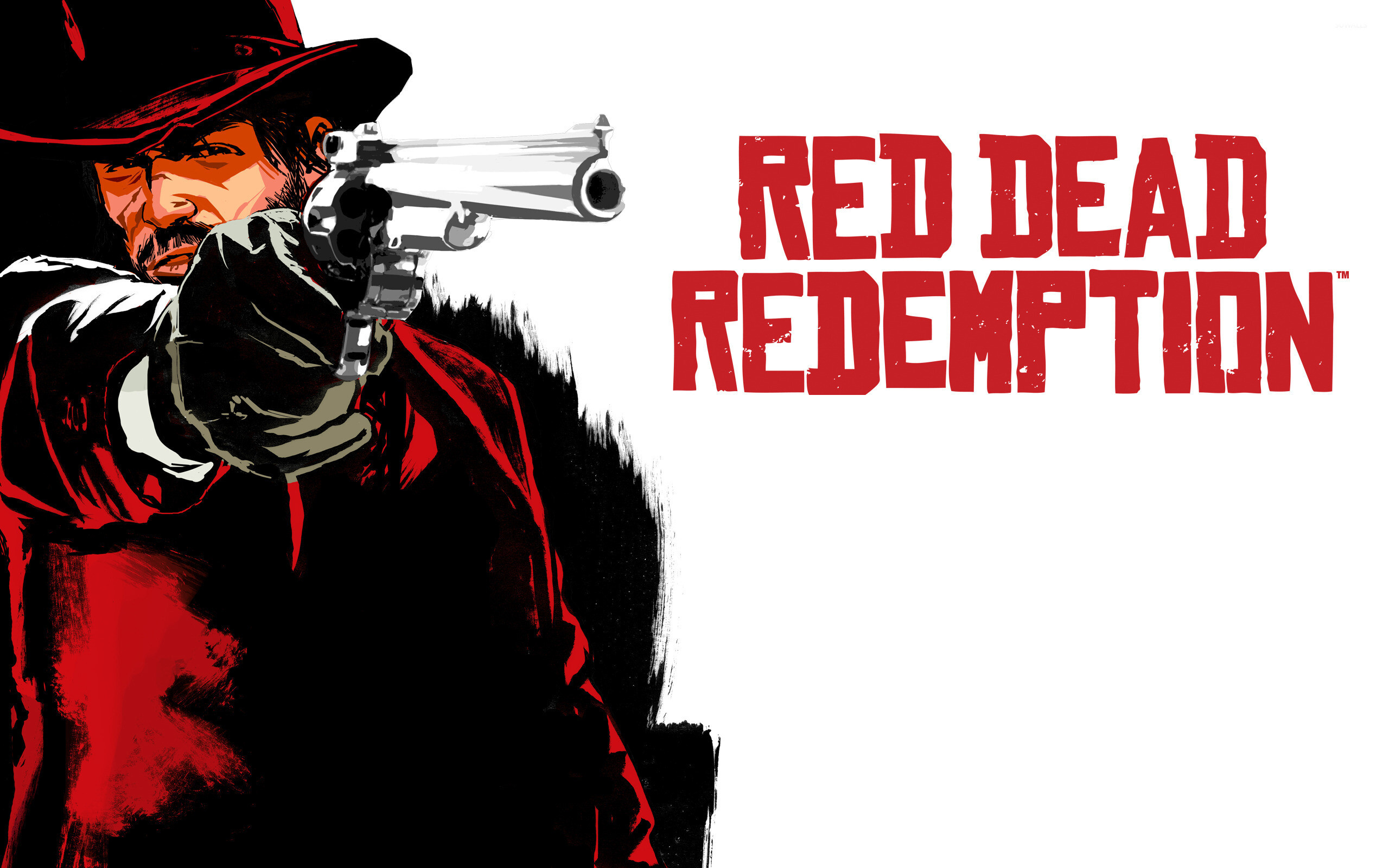 Red Dead Redemption: John Marston, Previously a member of the Van der Linde gang. 2560x1600 HD Background.