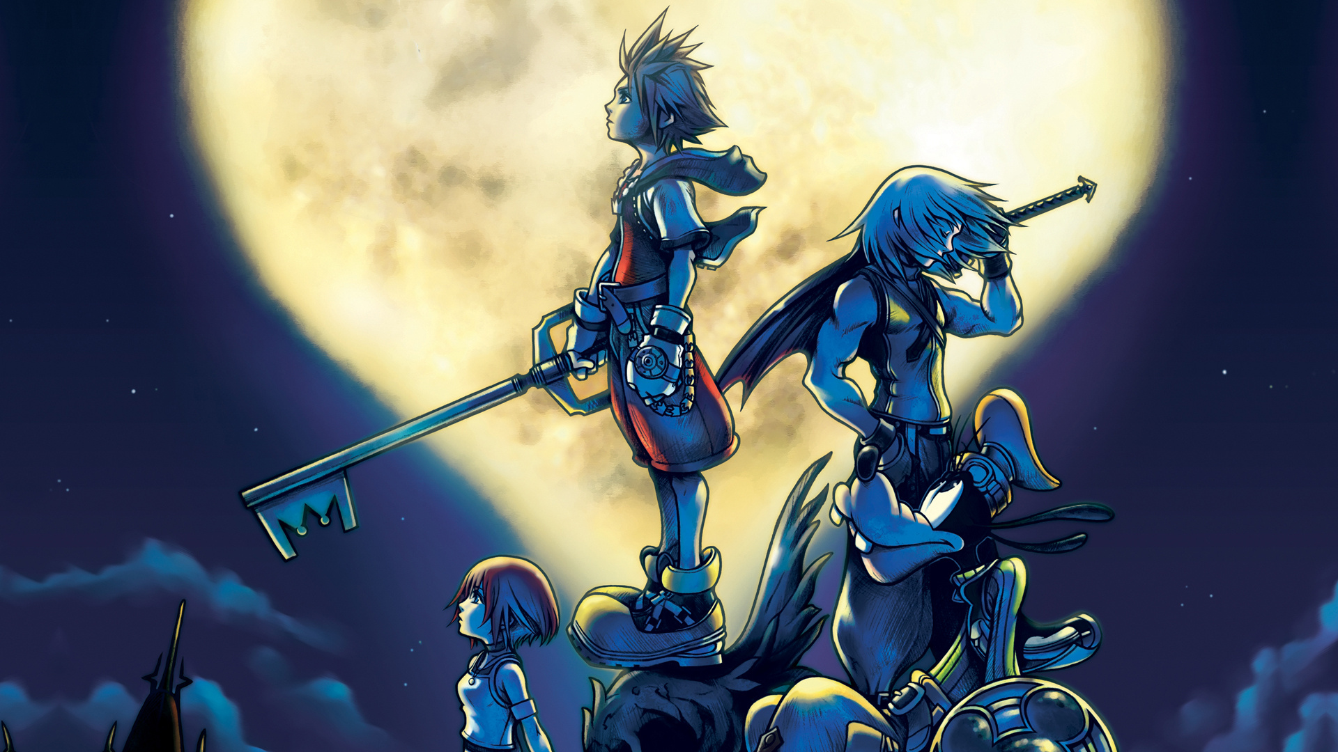 Kingdom Hearts wallpaper, Epic saga, Beloved characters, Memorable scenes, 1920x1080 Full HD Desktop
