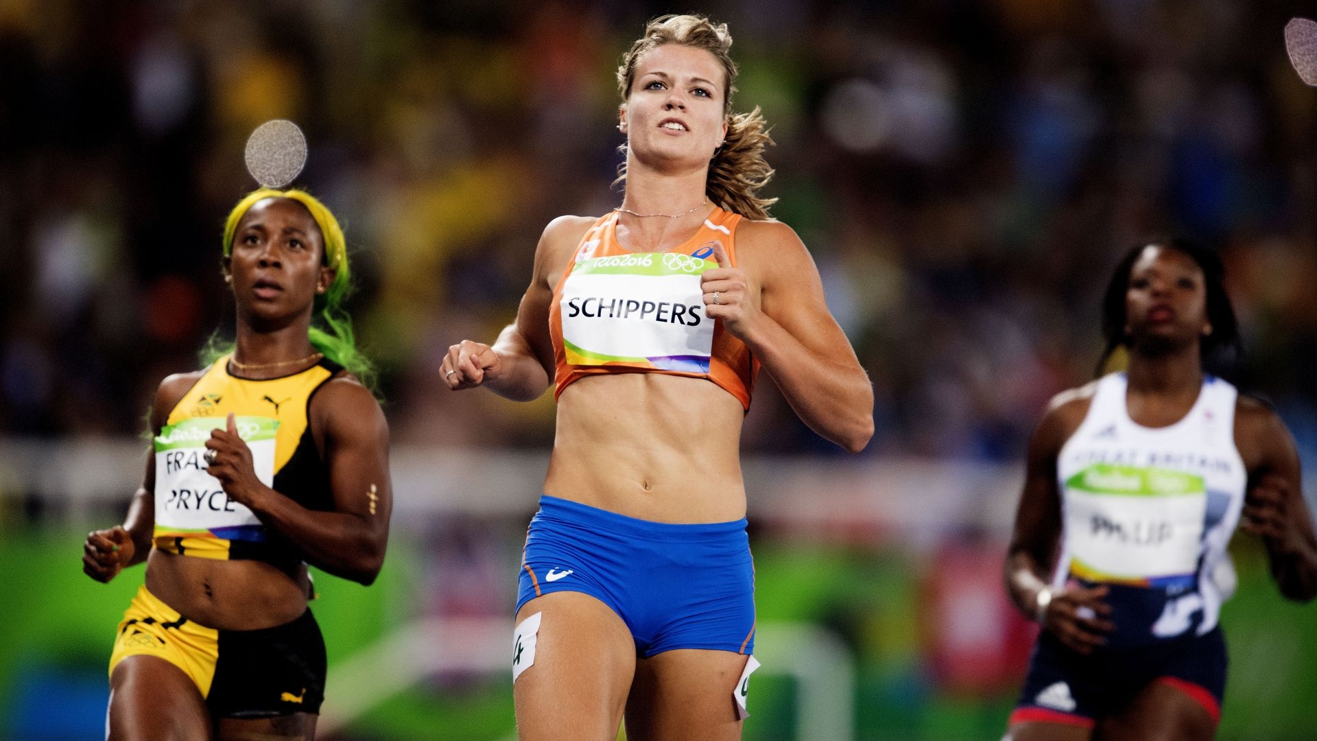 Dafne Schippers, Sports icon, Track and field, Olympic athlete, 1920x1080 Full HD Desktop