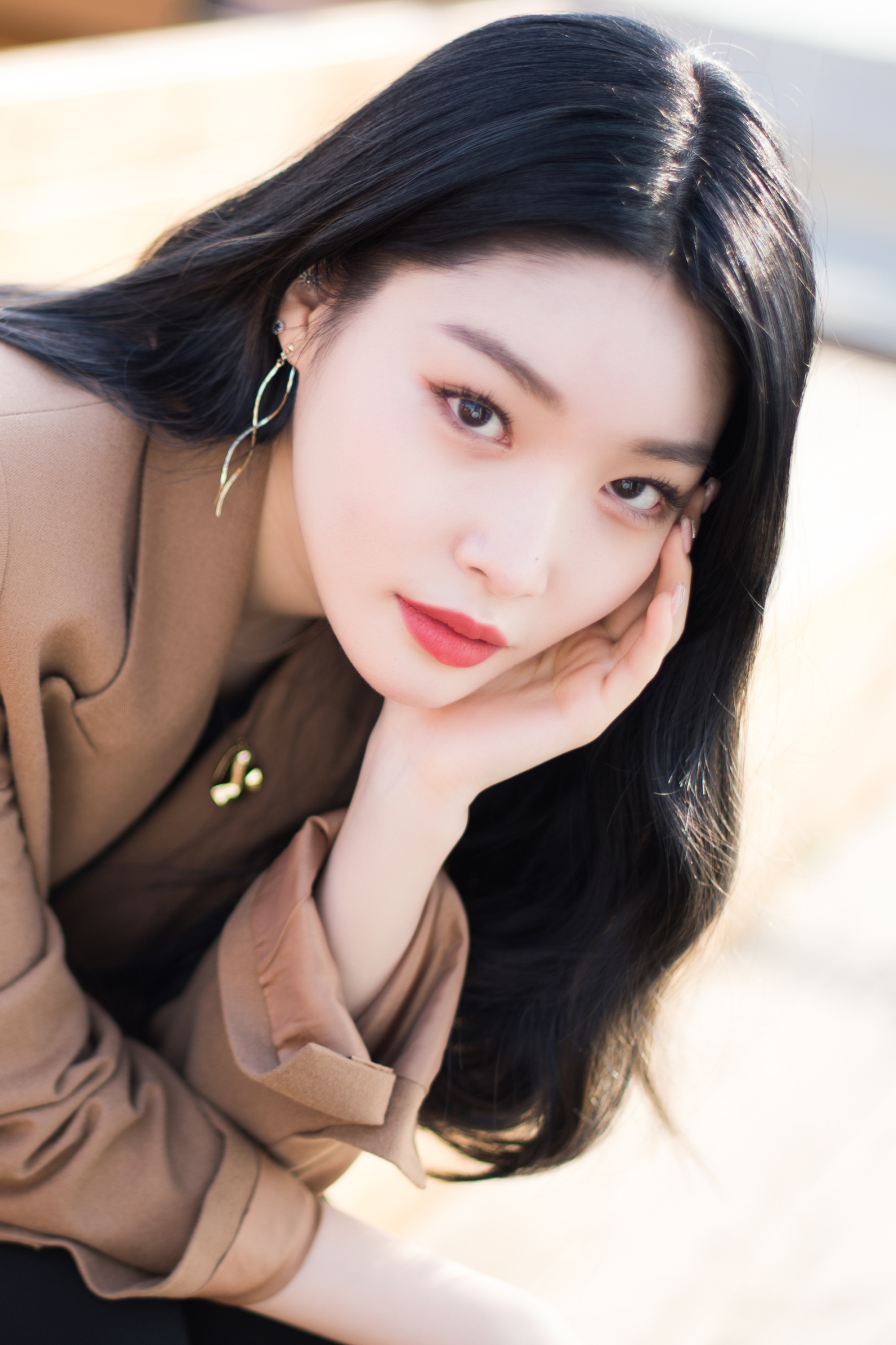 CHUNG HA, Kpop girl, Korean black hair, Portrait, 2000x3010 HD Handy