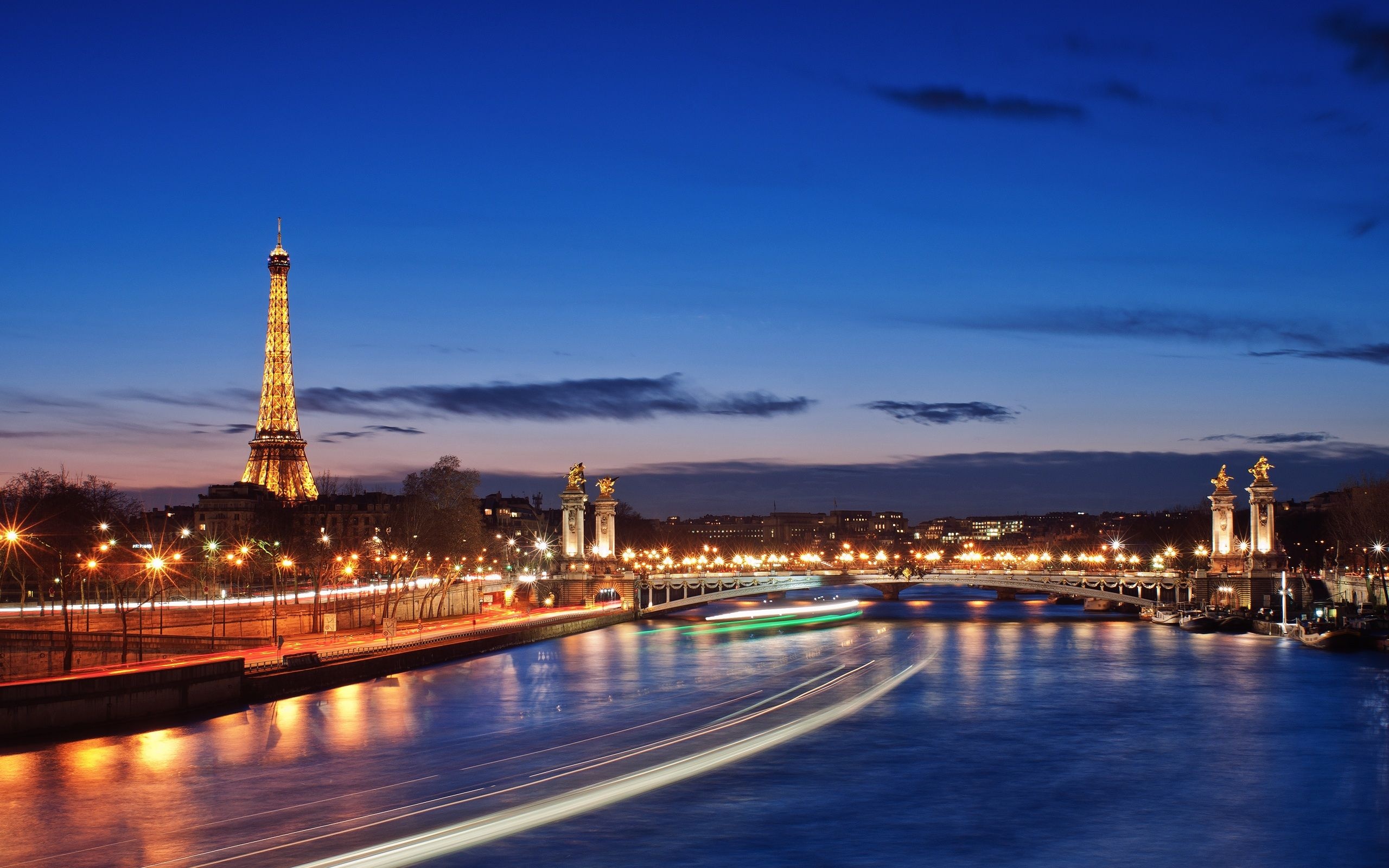 Paris Skyline, Travels, French city wallpapers, 2560x1600 HD Desktop