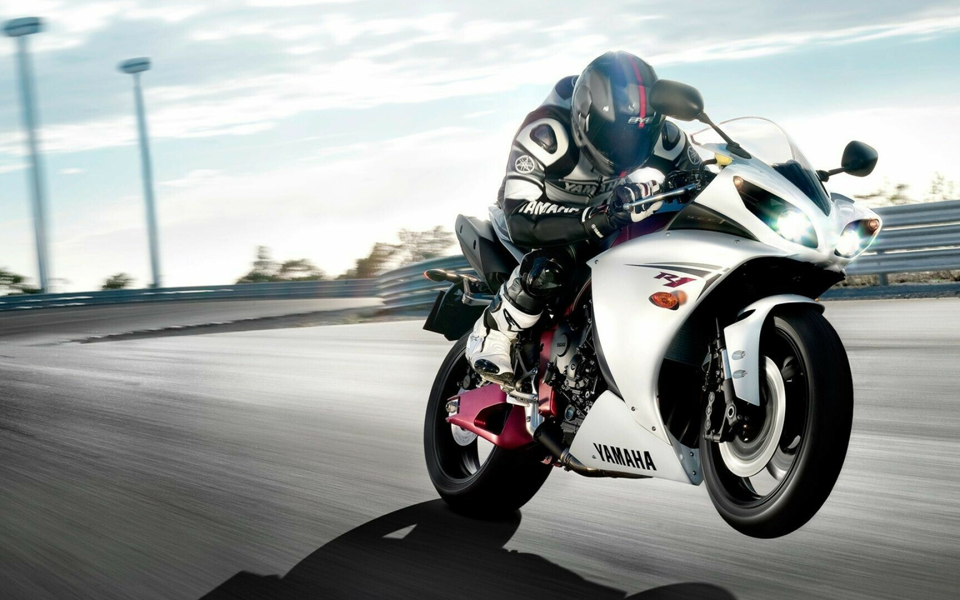 Bike: Motorcycle, 2009 YZF-R1 Limited Launch Edition. 1920x1200 HD Background.