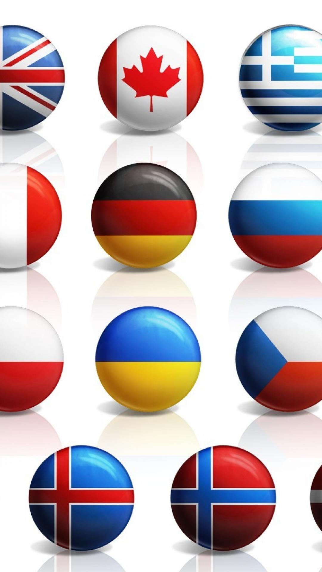 International Flags, World flags wallpapers, Global backgrounds, Country pride, 1080x1920 Full HD Phone