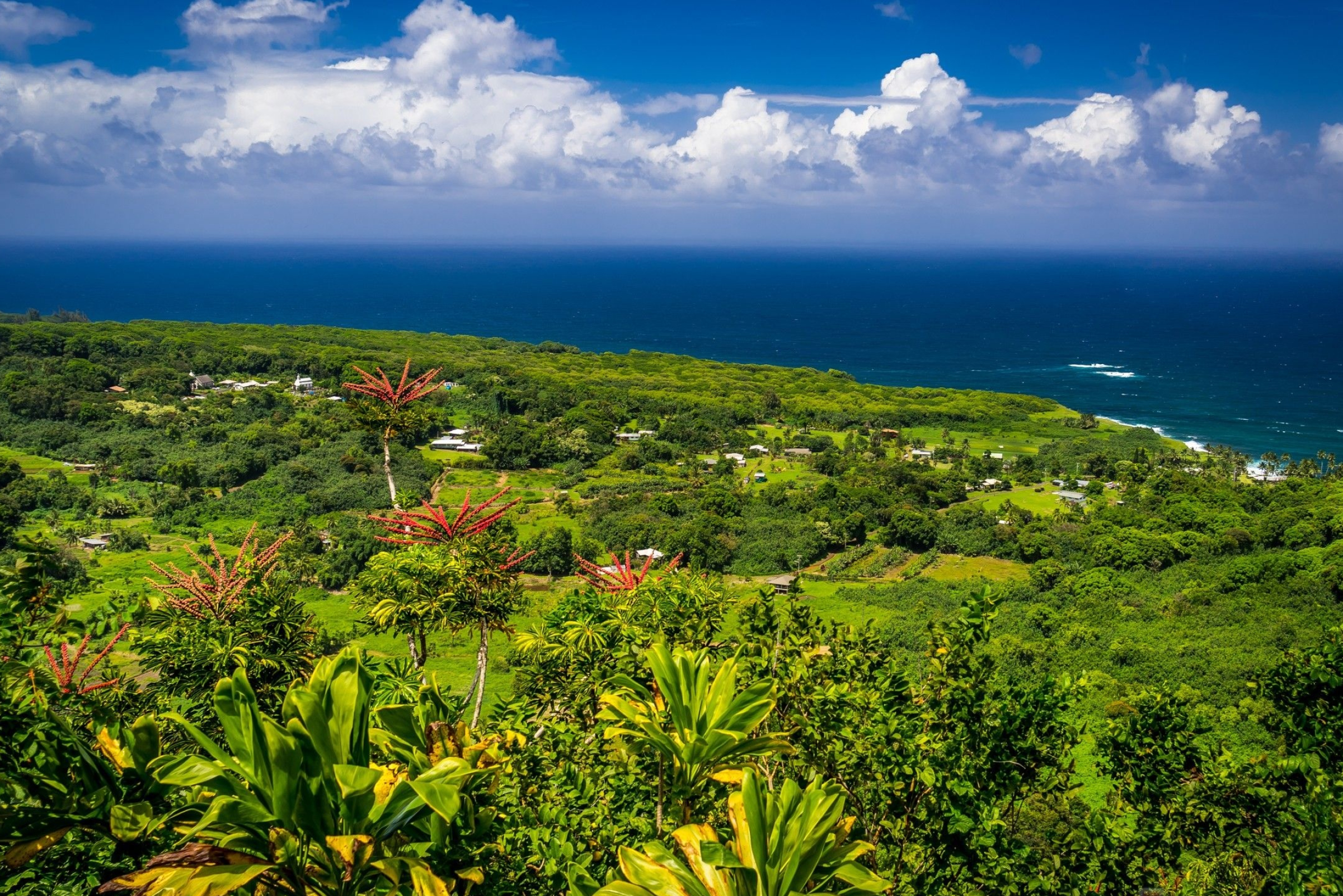 Road to Hana, Maui overlook, Hawaii destinations, Scenic drive, 2400x1610 HD Desktop