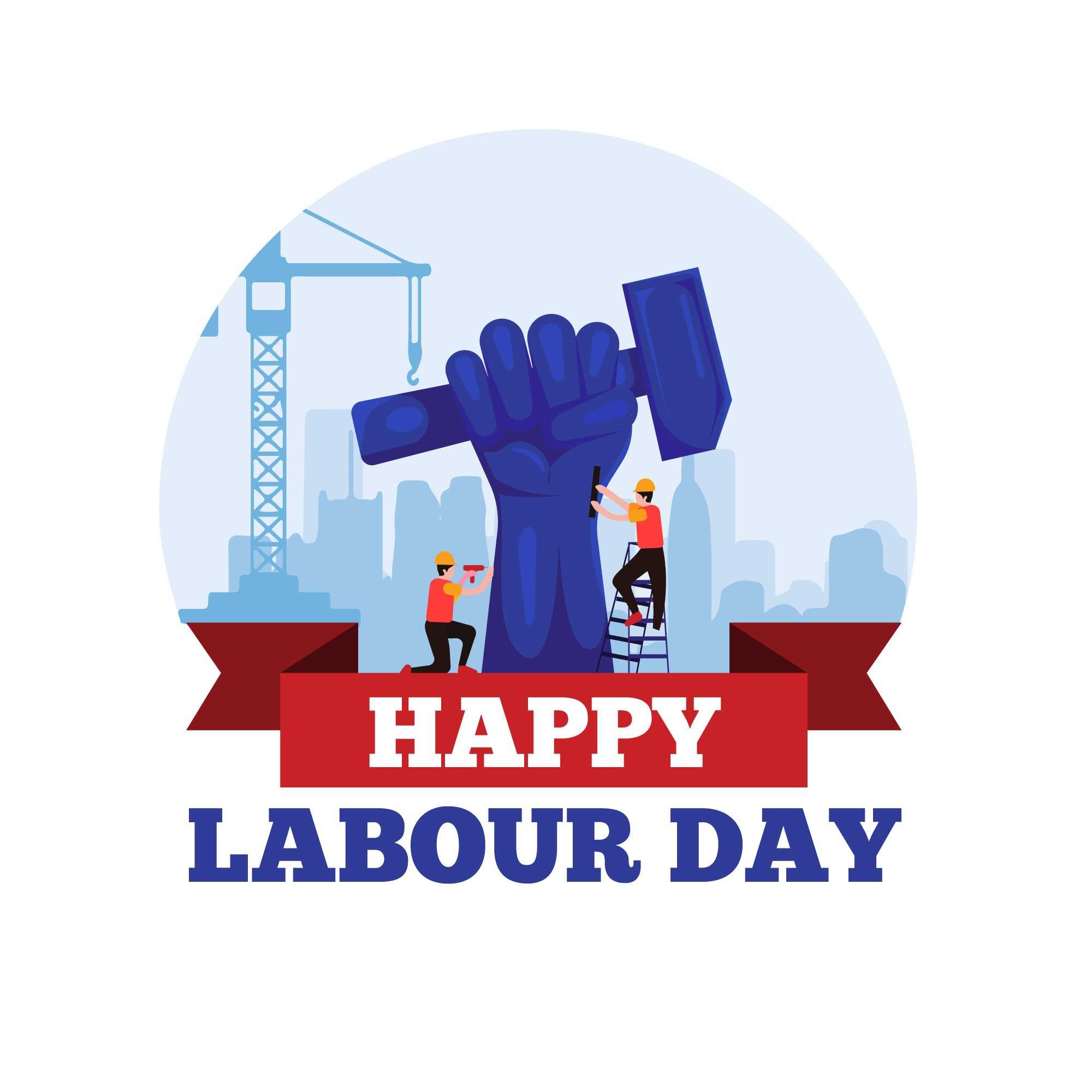 Labor Day Holiday, Happy labor day, HD image, Free download, 2000x2000 HD Phone