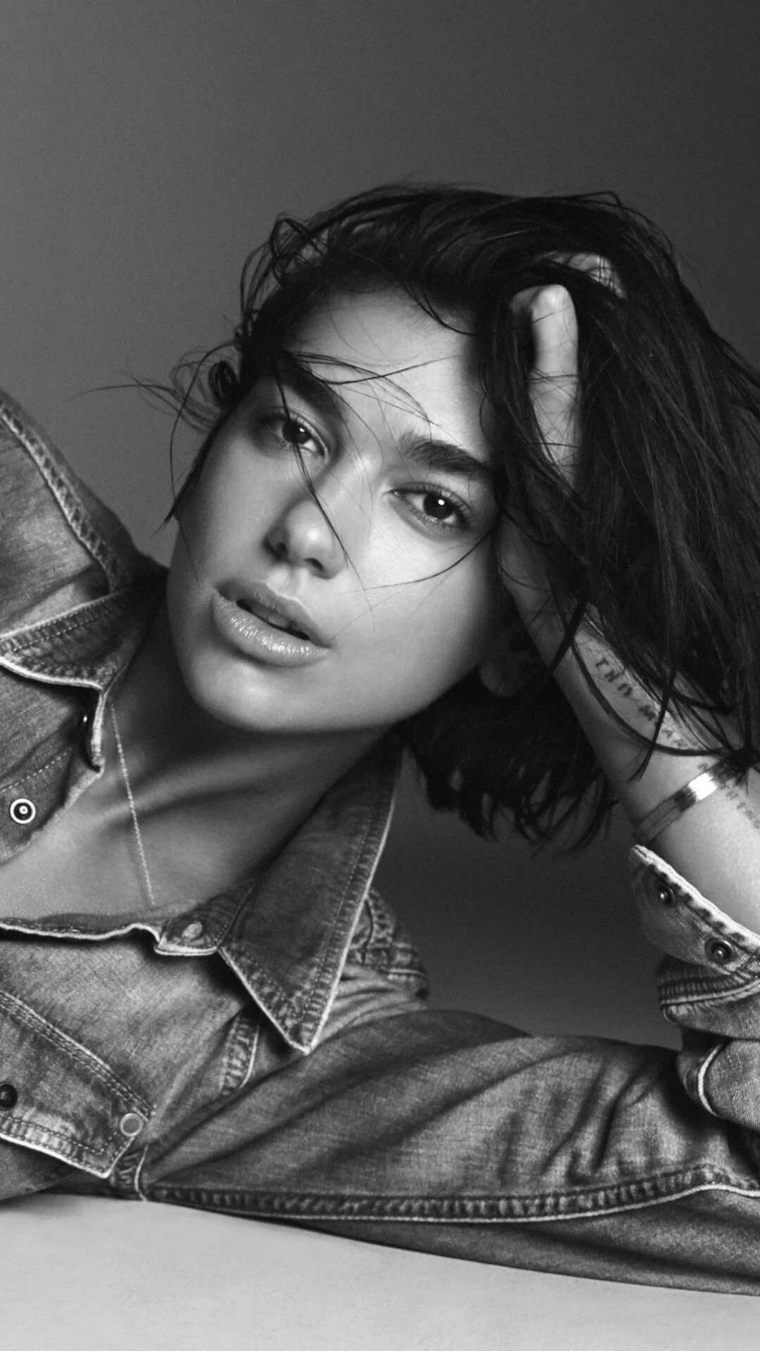 Dua Lipa: Was named global ambassador of the French mineral water brand Evian on 11 August 2020. 1080x1920 Full HD Wallpaper.