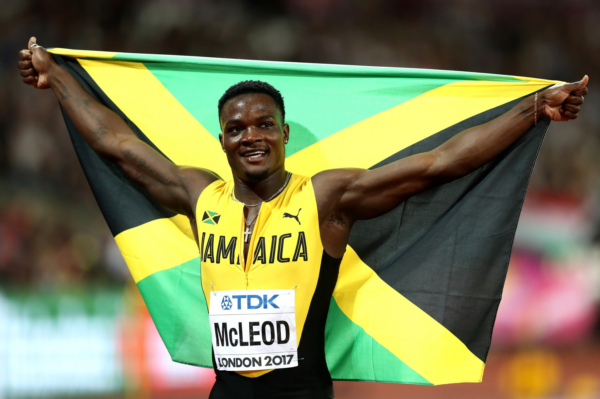 Omar McLeod, World 1500m title, Olympic crown, Athletics triumph, 2050x1370 HD Desktop
