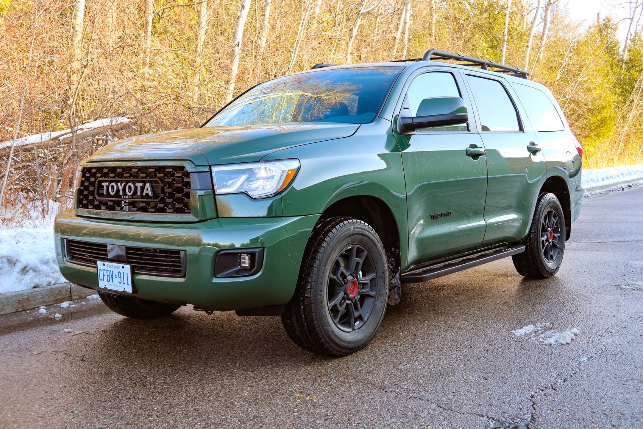 Toyota Sequoia, 2020 review, Road performance, Interior features, 2160x1440 HD Desktop