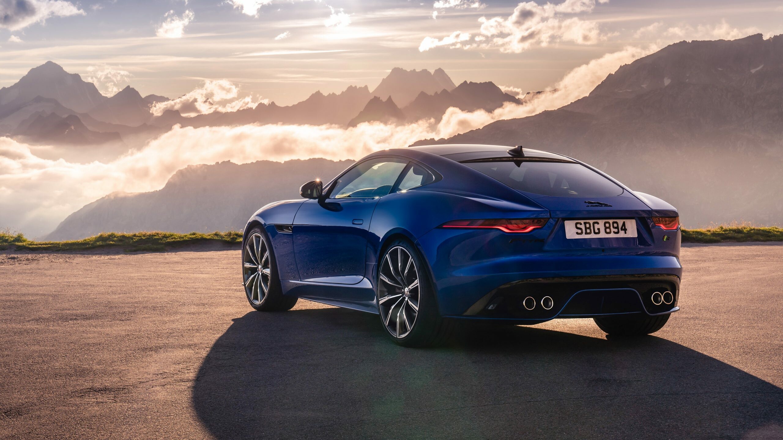 Jaguar Cars: The luxury vehicle brand of JLR, F-Type R Coupe. 2560x1440 HD Background.