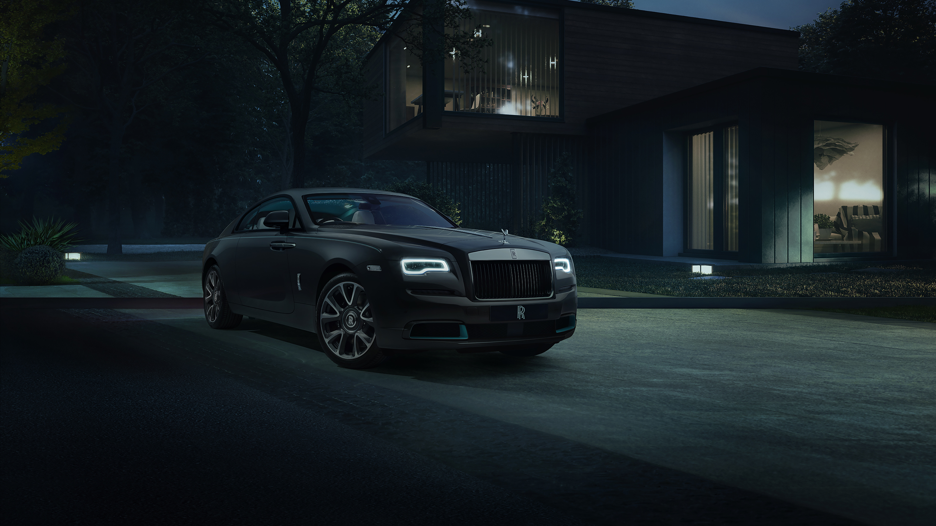 Rolls-Royce Wraith, Top Free, Rolls Royce backgrounds, 3840x2160 4K Desktop