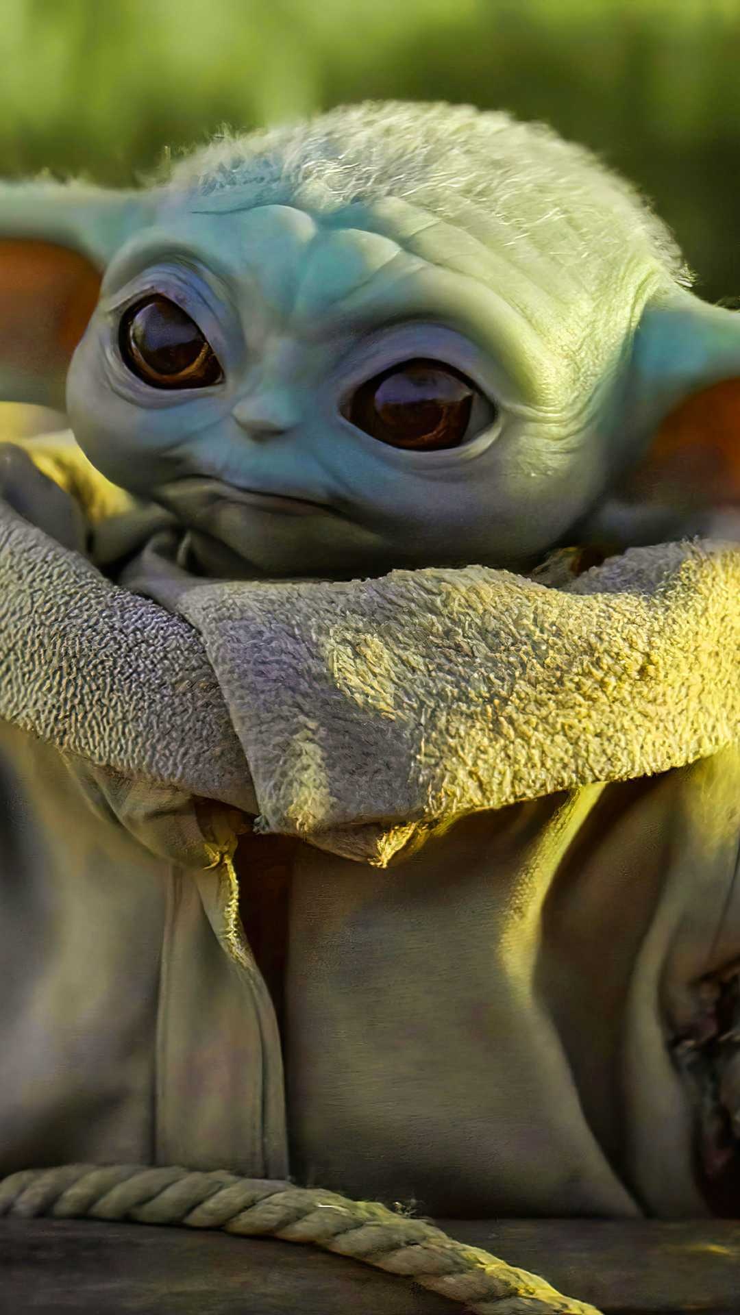 4K, Baby Yoda, Wallpaper, 1080x1920 Full HD Phone