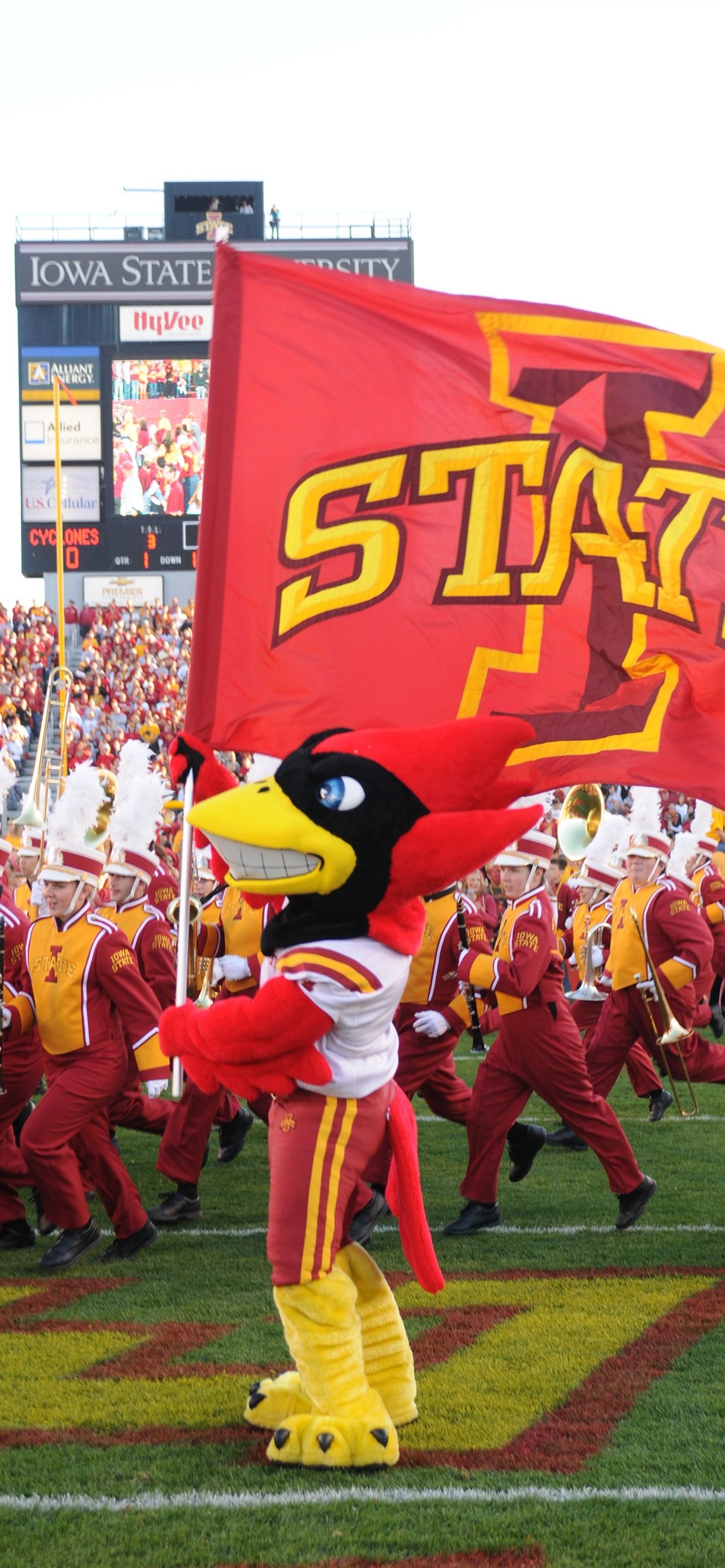 Iowa State, College phone wallpapers, Iowa State University, iPhone backgrounds, 1290x2780 HD Handy