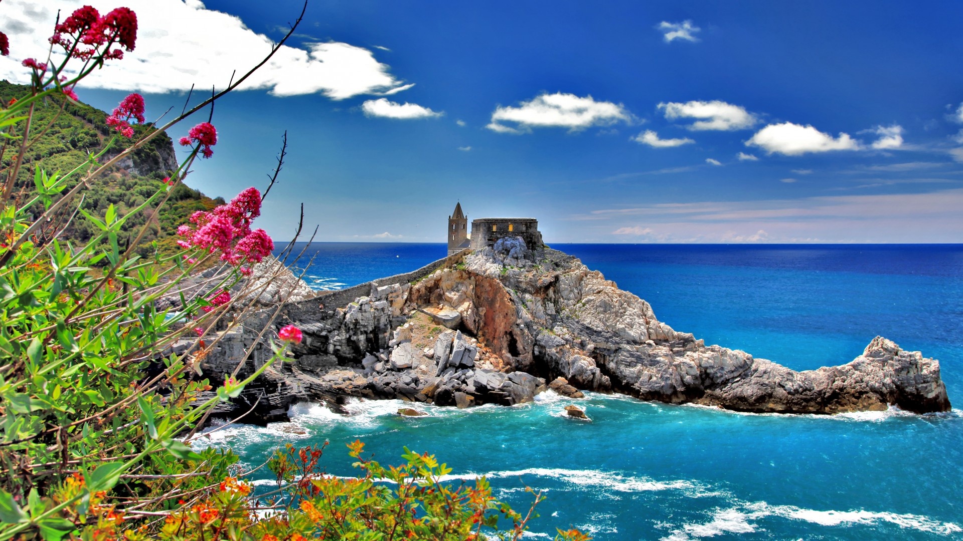 Cinque Terre, Travels, Sea, Water, 1920x1080 Full HD Desktop