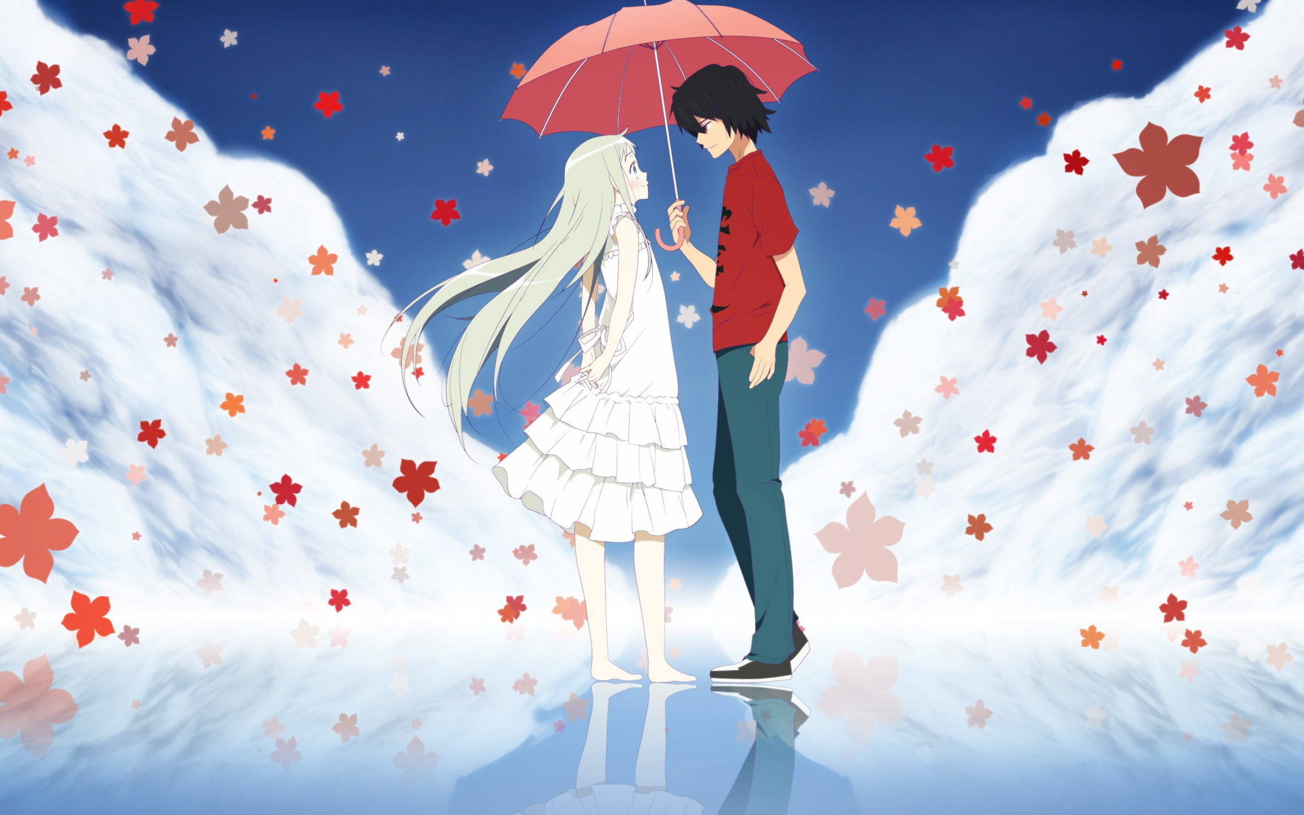 Anohana, Female and male, Wallpaper ano hi mita, Anime character wallpaper, 2560x1600 HD Desktop