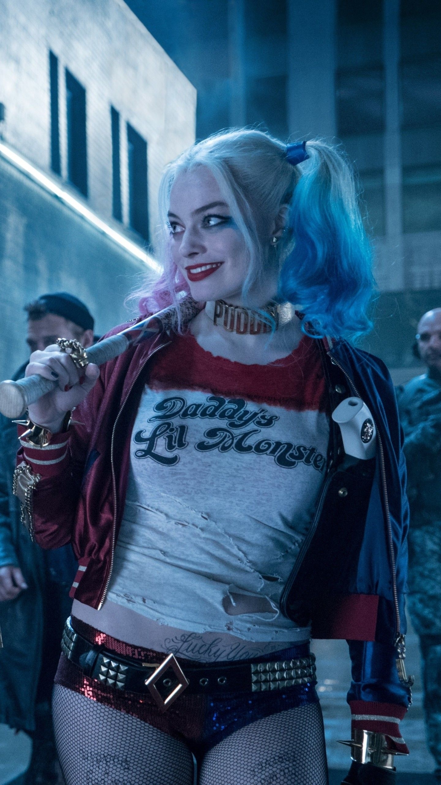 Harley Quinn iPhone wallpapers, exclusive collection, Suicide Squad frenzy, 1440x2560 HD Handy