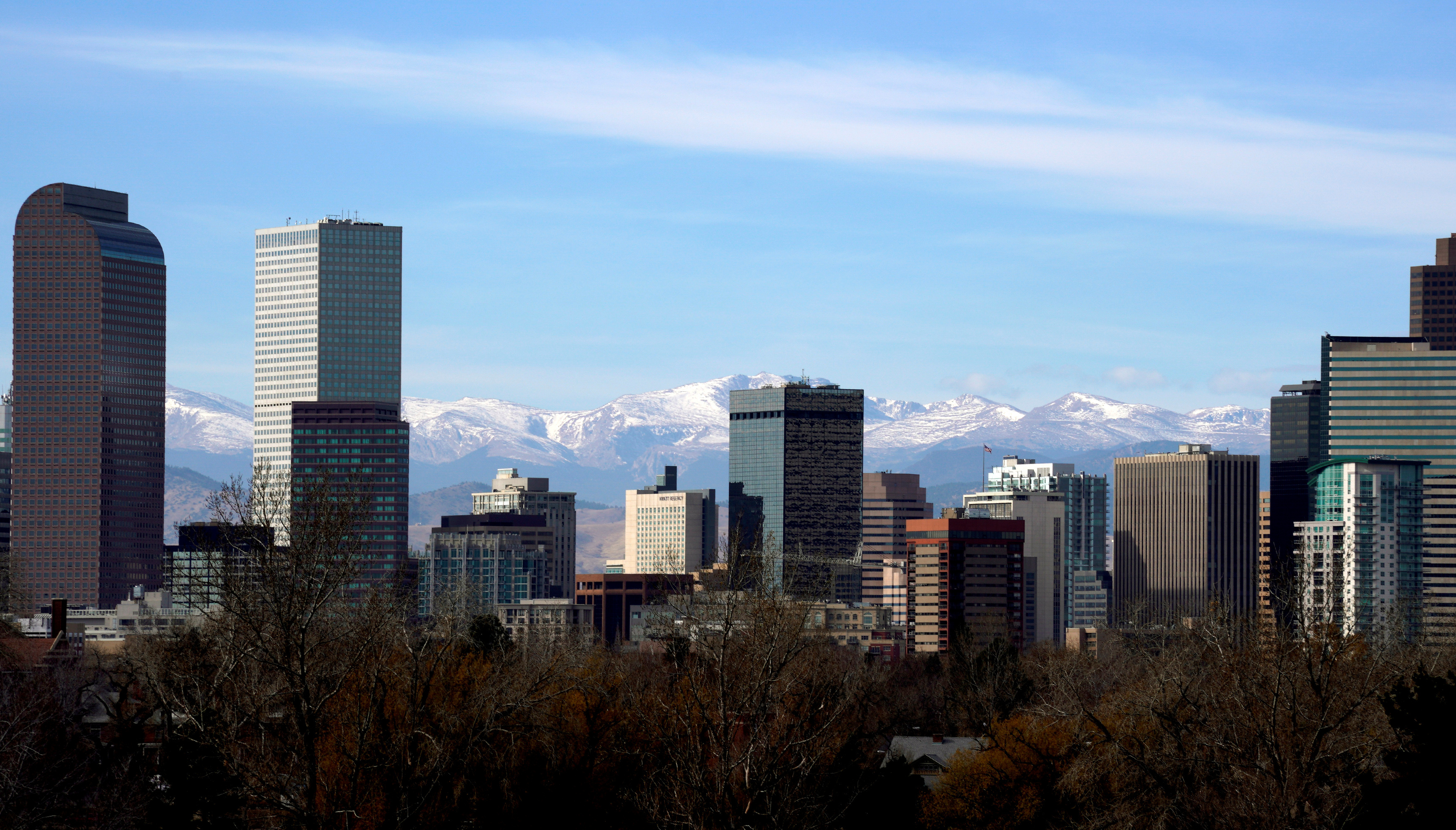 Colorado skyline, Crowell & Moring, Denver launch, Legal team, 3500x2000 HD Desktop