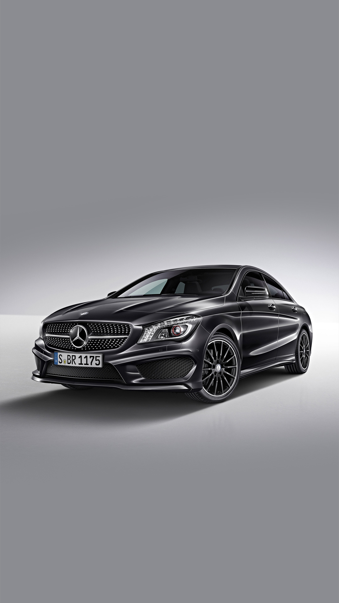 Mercedes-Benz CLA, Sporty coupe, Dynamic driving experience, Modern aesthetics, 1080x1920 Full HD Phone
