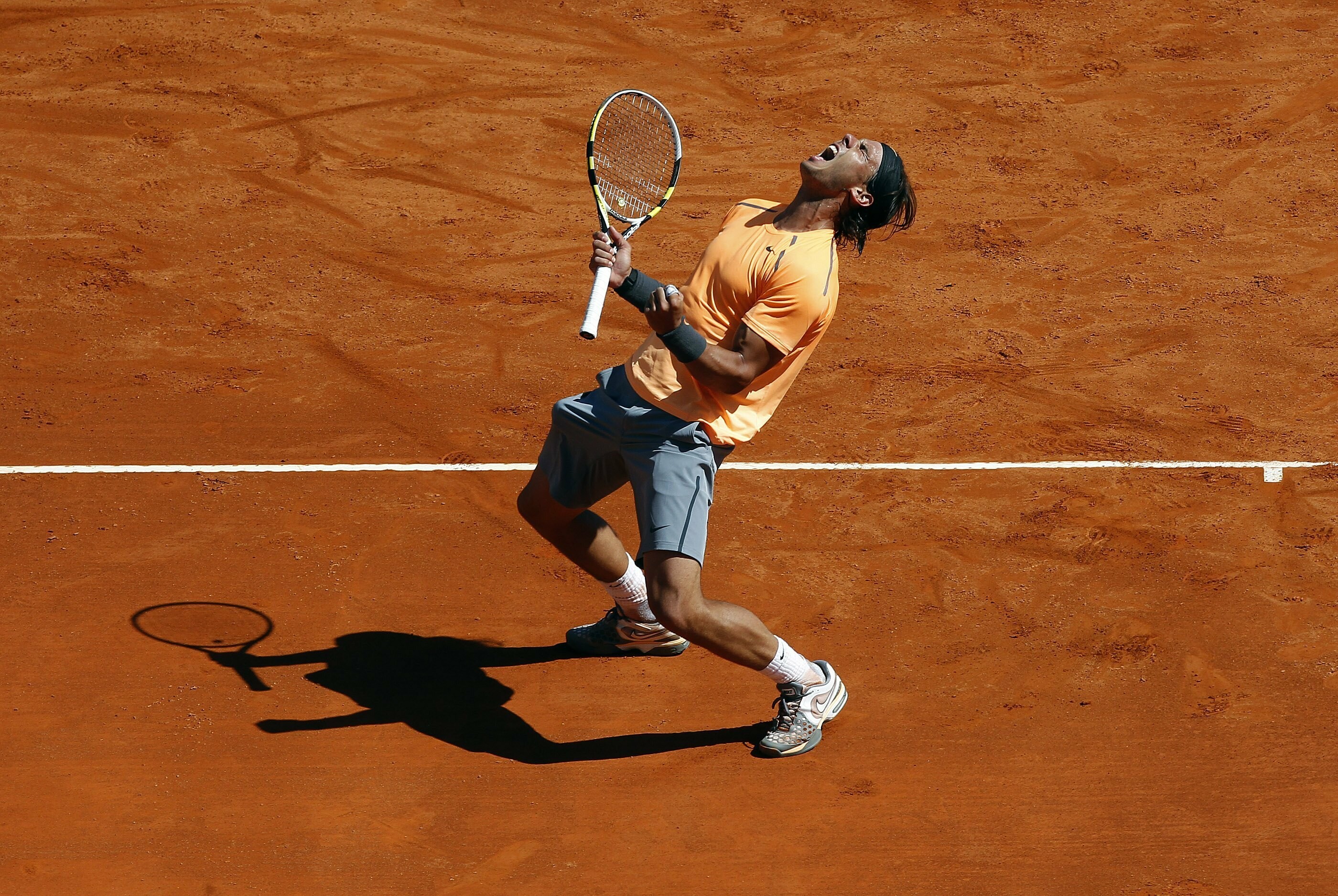 Rafael Nadal: Athlete, He has won 92 ATP singles titles, including 36 Masters titles. 2800x1880 HD Wallpaper.