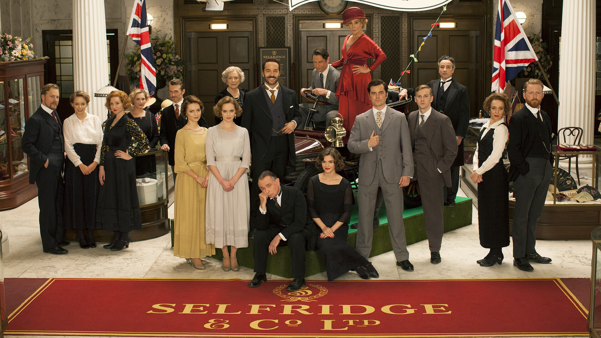 Mr Selfridge, Stunning fanart, Captivating TV series, Explore the world of Mr Selfridge, 1920x1080 Full HD Desktop