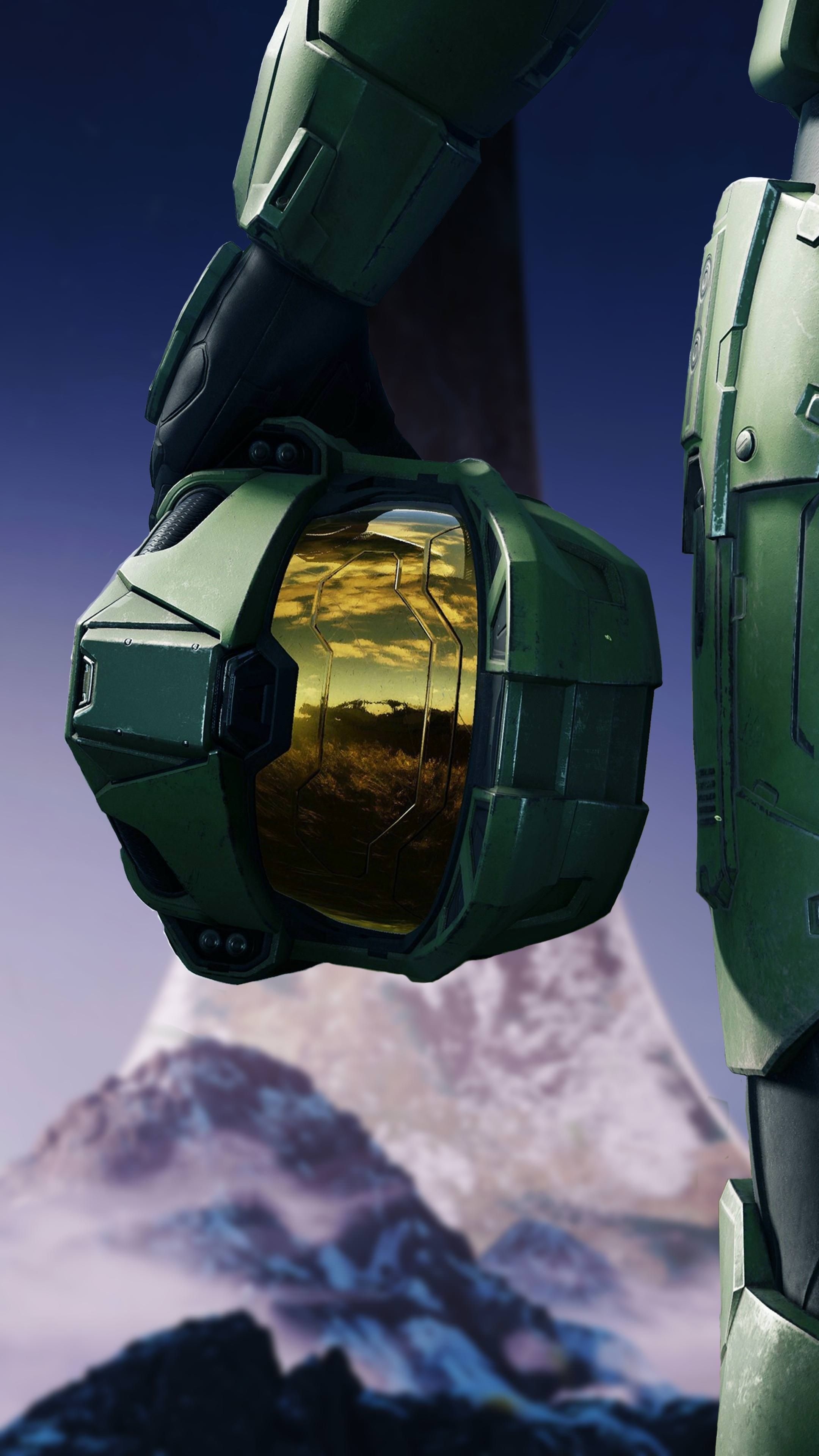 Halo (TV Series): Infinite, A 2021 first-person shooter game. 2160x3840 4K Background.