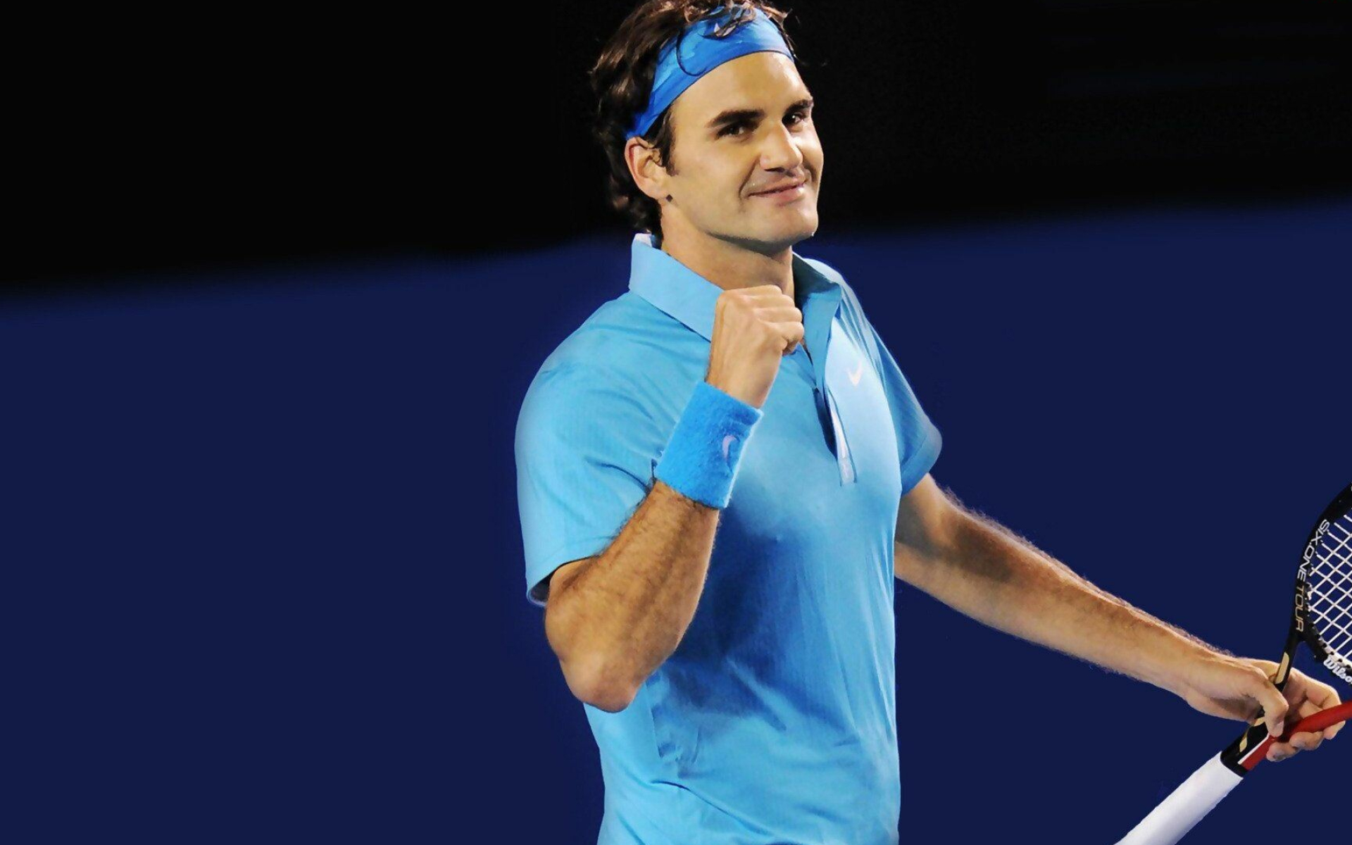 Roger Federer: His first final came at the Marseille Open in 2000, where he lost to Marc Rosset. 1920x1200 HD Background.