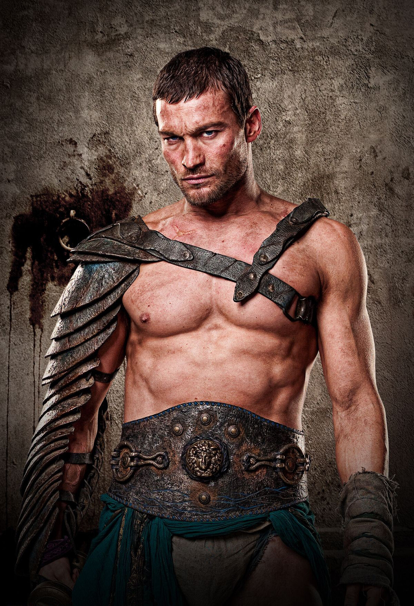 Spartacus: Blood and Sand: An American television series produced in New Zealand that premiered on Starz on January 22, 2010. 1400x2050 HD Background.