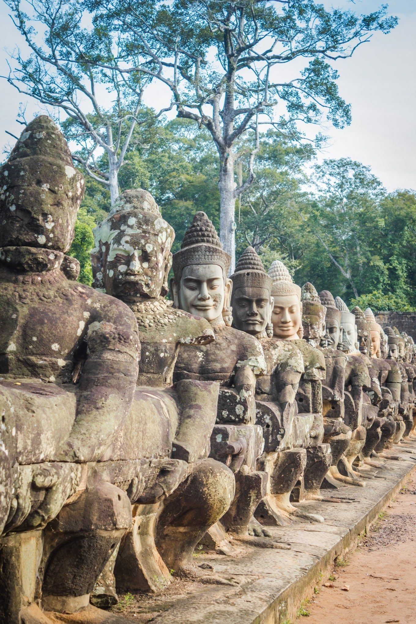 Angkor, Siem Reap, Cambodia beaches, 1360x2040 HD Phone