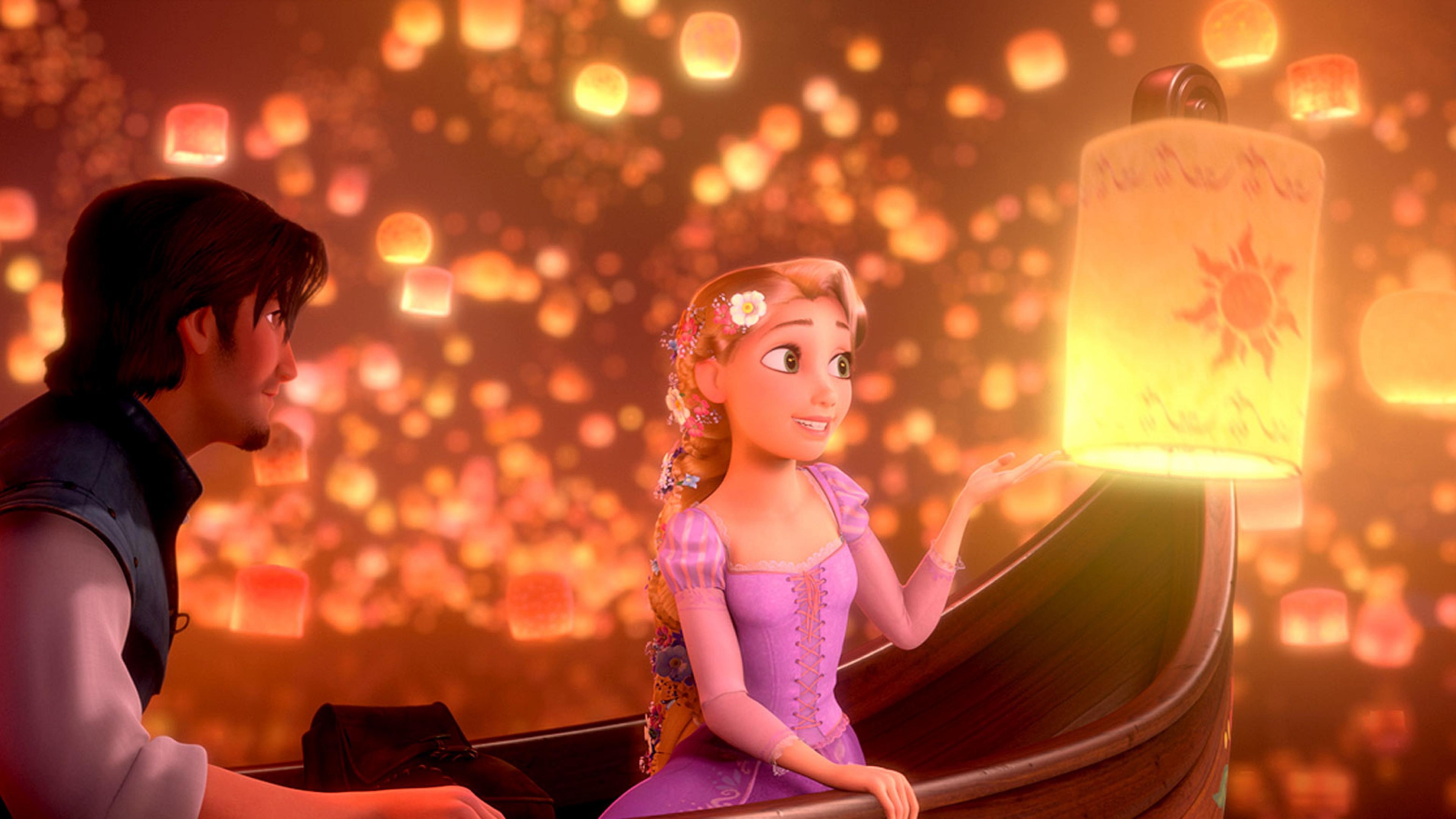 Princess Rapunzel, Mickey Mouse pictures, Disney princess art, Childhood memories, 3840x2160 4K Desktop