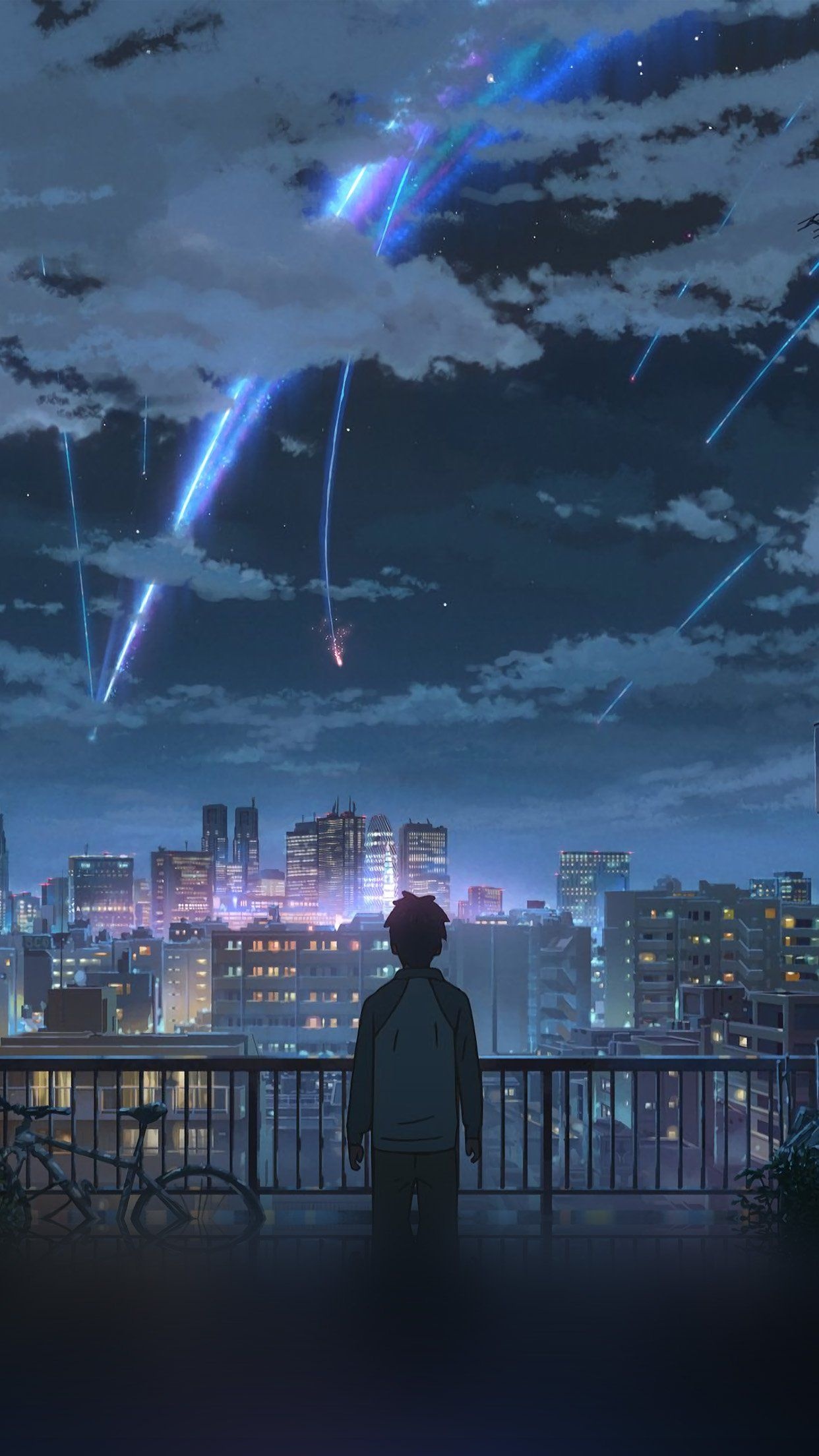 Makoto Shinkai, Your Name, Artistic wonder, Unforgettable moments, 1250x2210 HD Handy