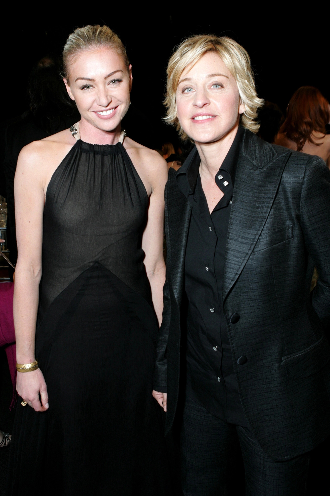 Ellen DeGeneres, Portia de Rossi, Relationship timeline, 1340x2000 HD Phone