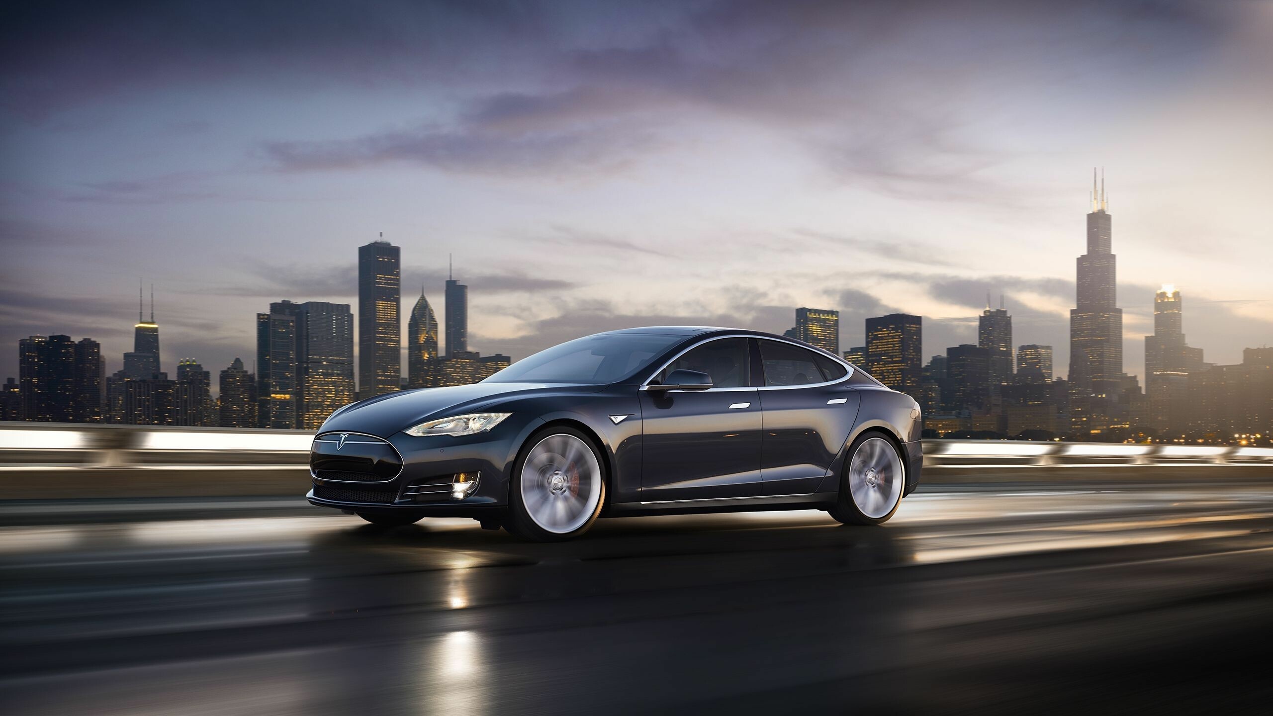 Tesla Model 3, High-definition wallpapers, Stunning 4K and 5K visuals, Automotive excellence, 2560x1440 HD Desktop