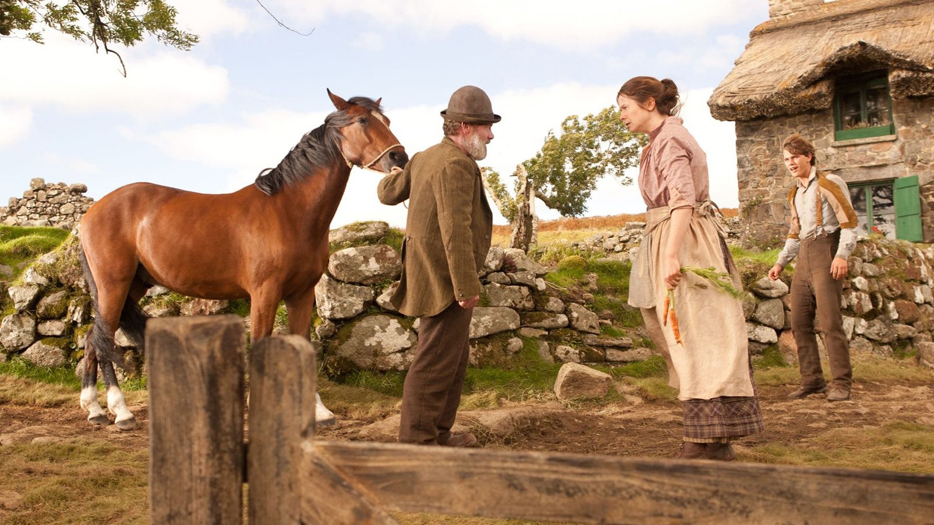 War Horse: Irish Hunter, Farmer Ted Narracott, England. 1920x1080 Full HD Background.