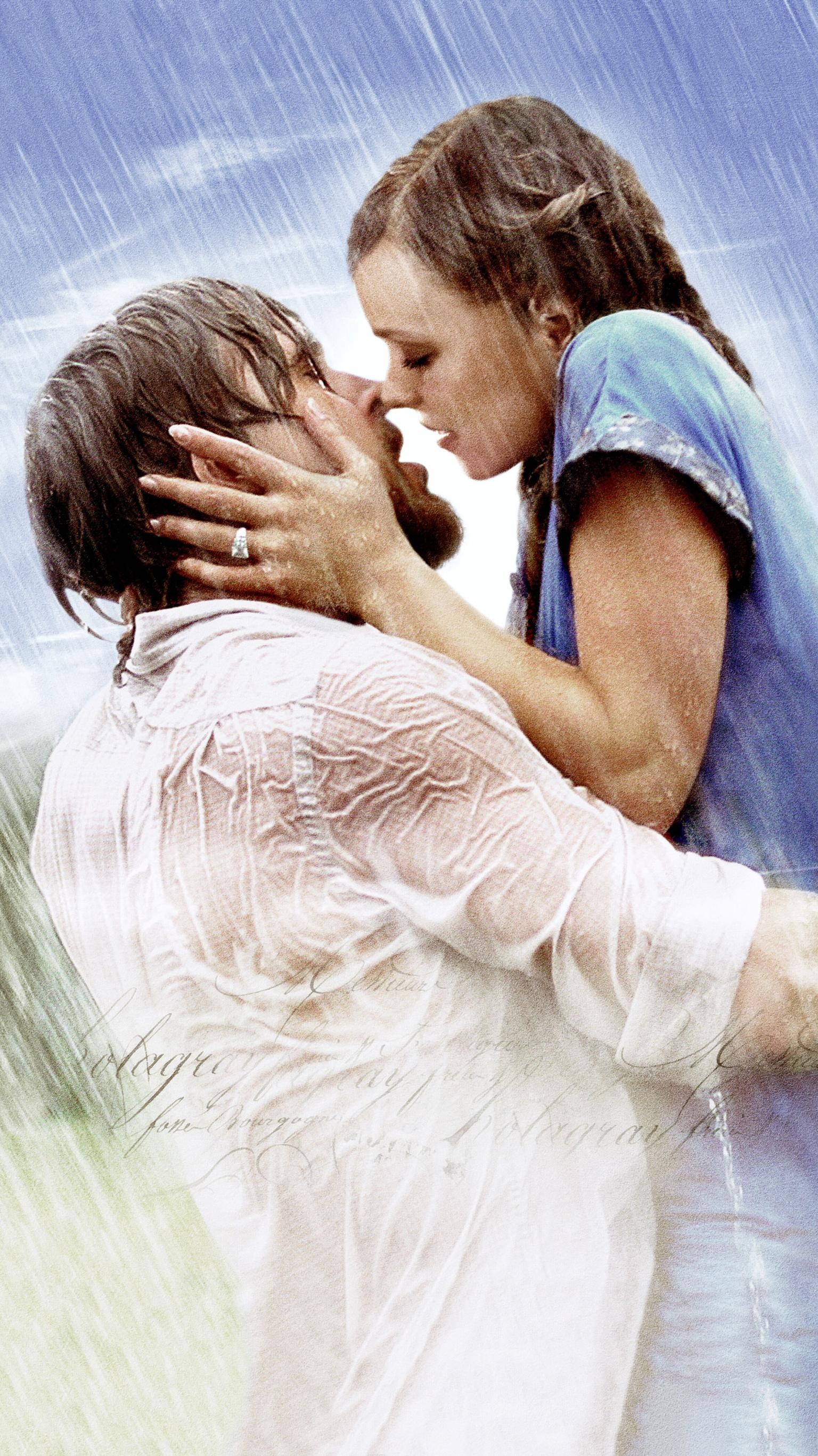 The Notebook movie, Passionate love scenes, Deeply moving, Forever love, 1540x2740 HD Handy