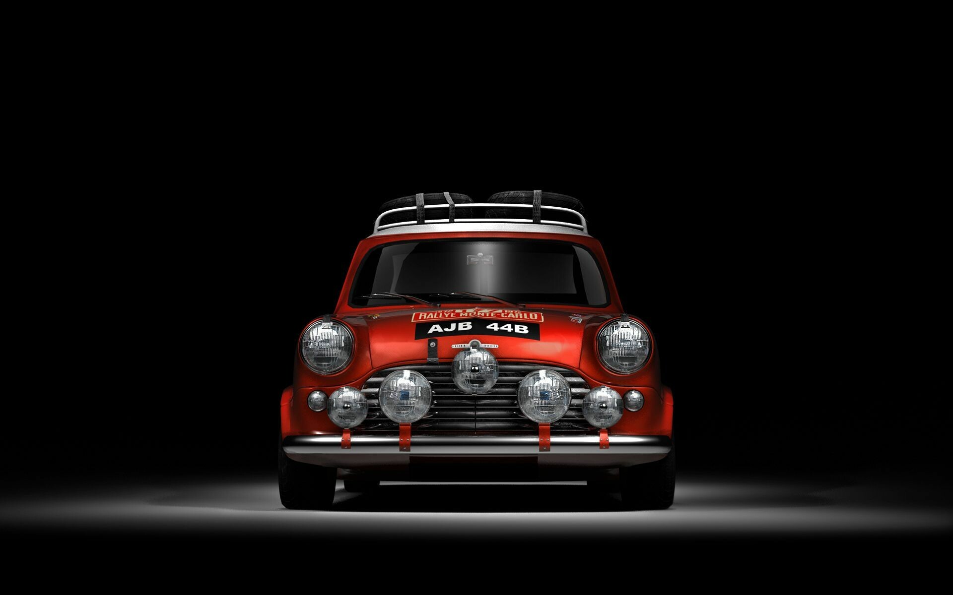 MINI Cooper: The distinctive two-door car was designed for BMC by Sir Alec Issigonis. 1920x1200 HD Background.