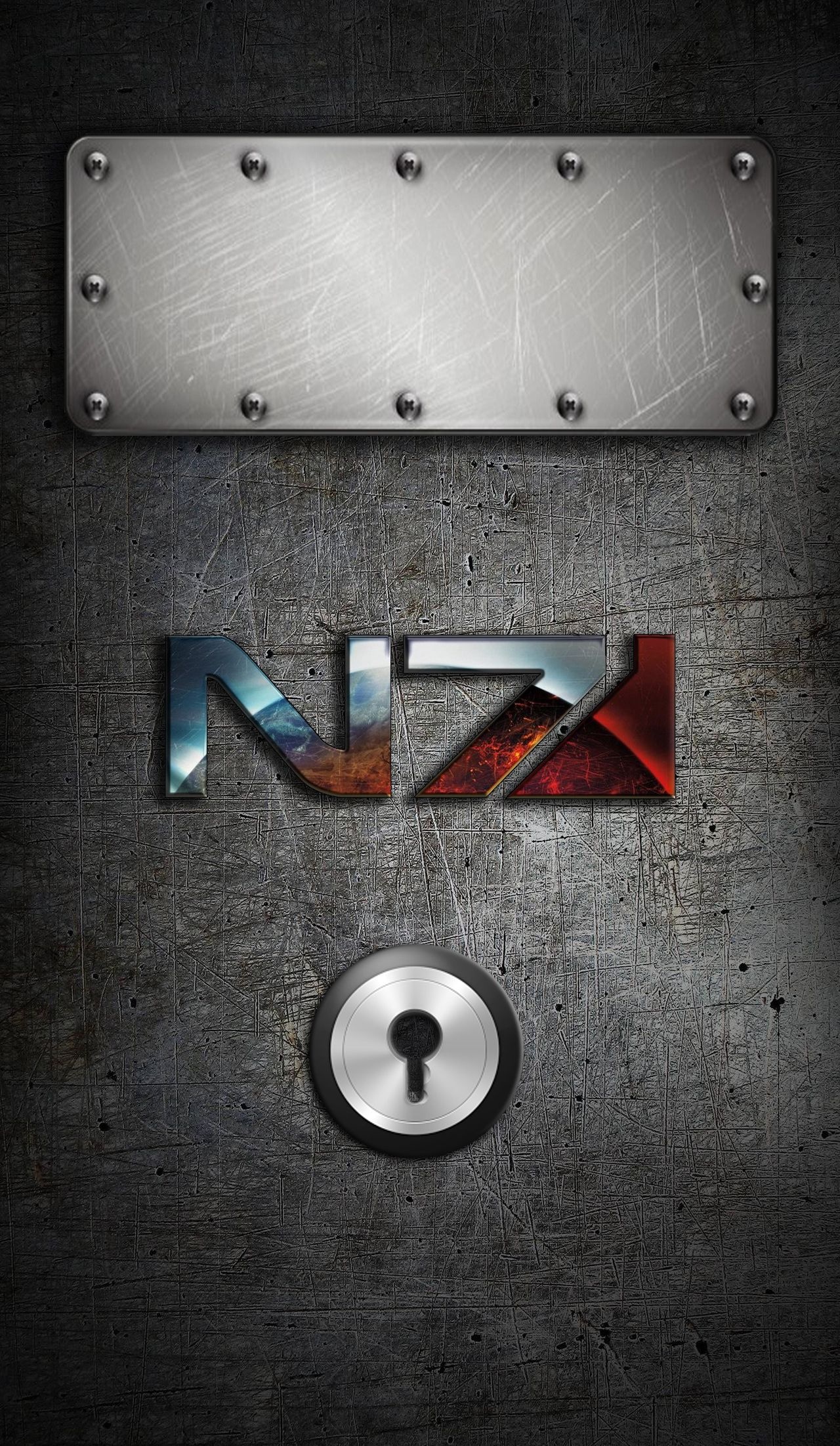 Mass Effect, Gaming, N7 iPhone, Locked wallpaper, 1280x2210 HD Phone