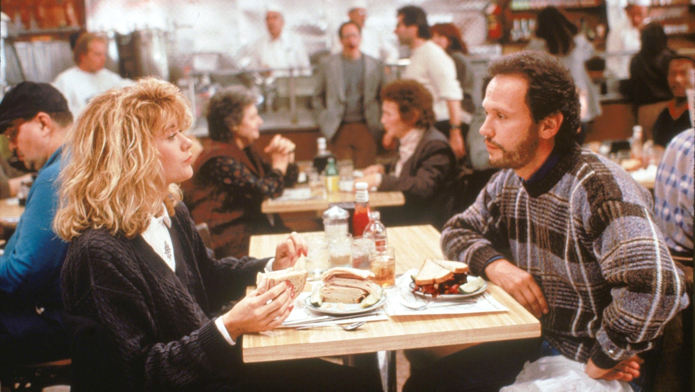 When Harry Met Sally: The film was selected for preservation in the United States National Film Registry, 2022. 2290x1290 HD Background.
