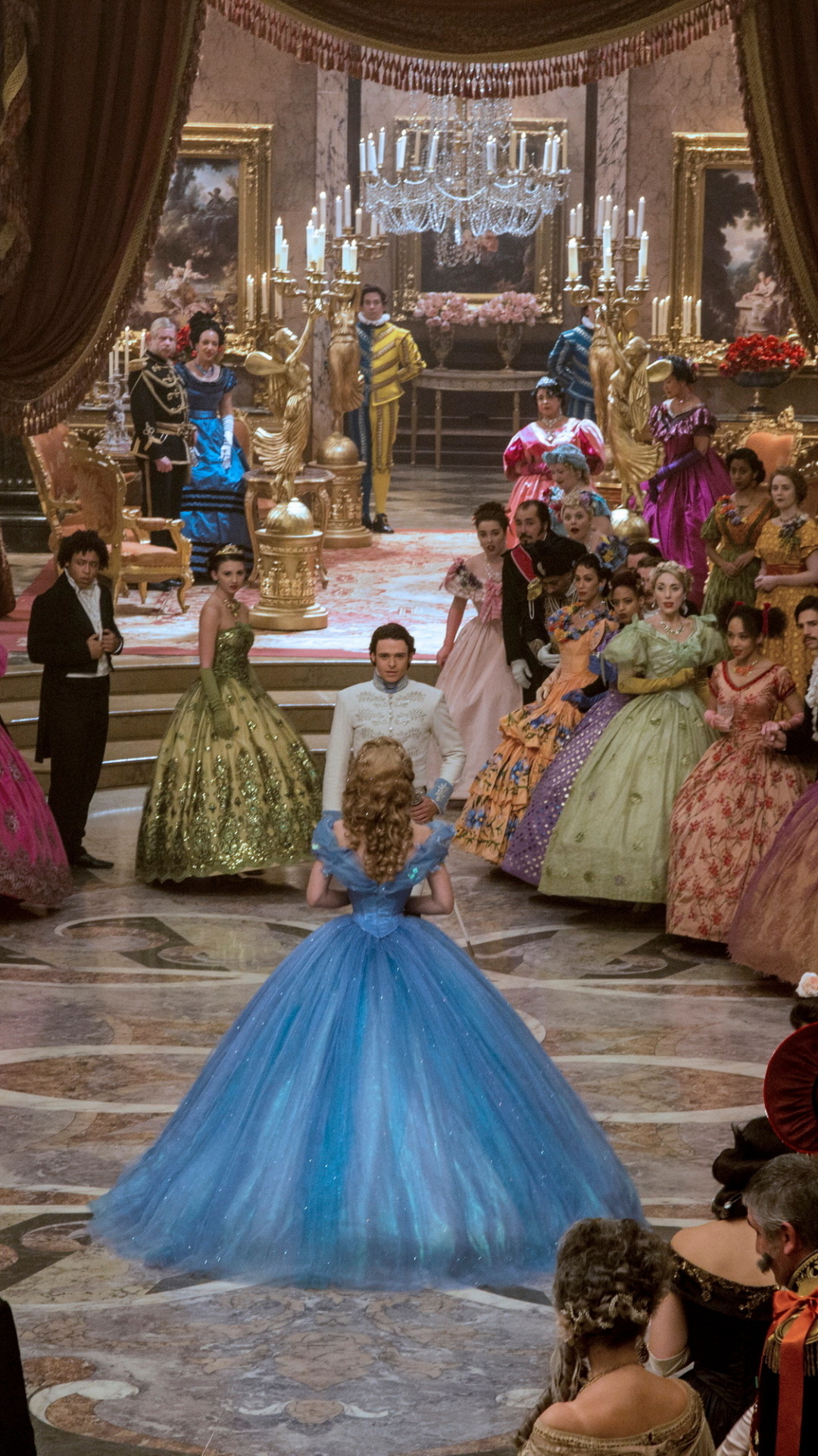 Richard Madden, Cinderella 2015, Movie, Cinderella, 1080x1920 Full HD Handy