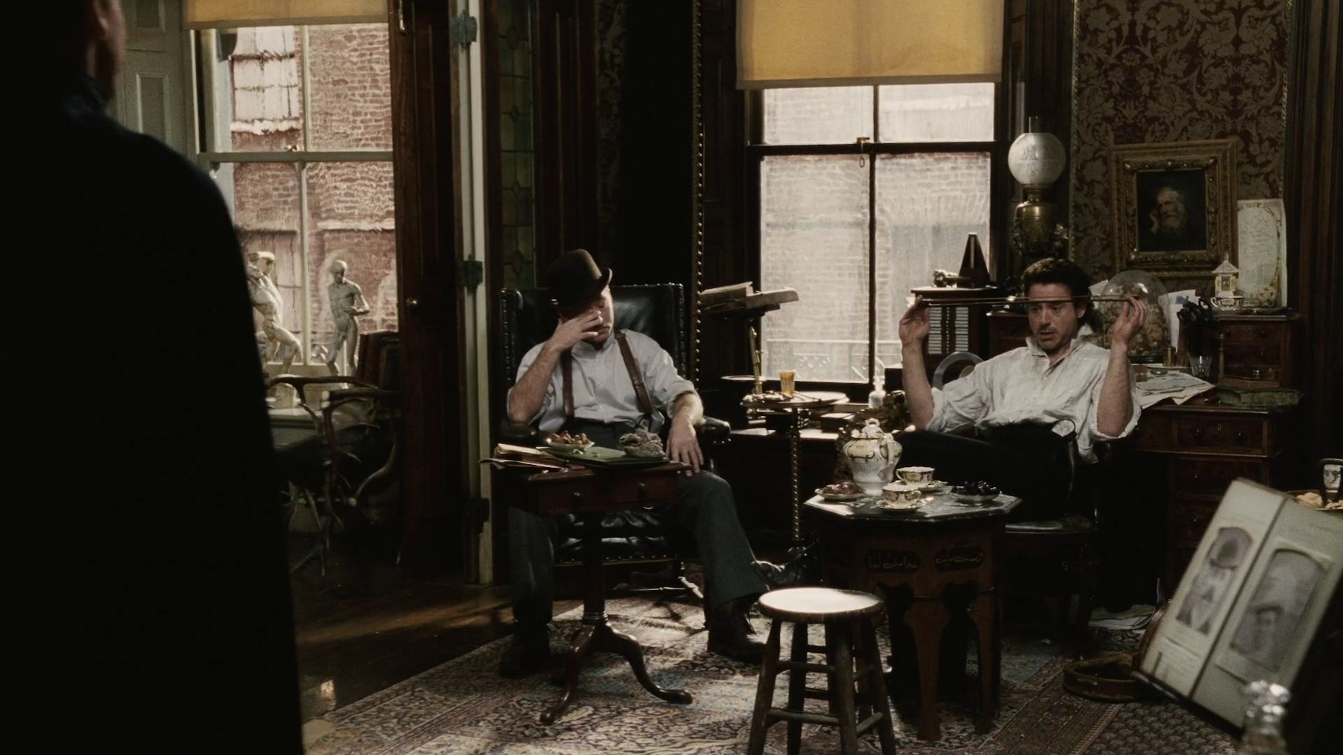Sherlock Holmes, Movie still, Iconic image, Memorable scene, 1920x1080 Full HD Desktop