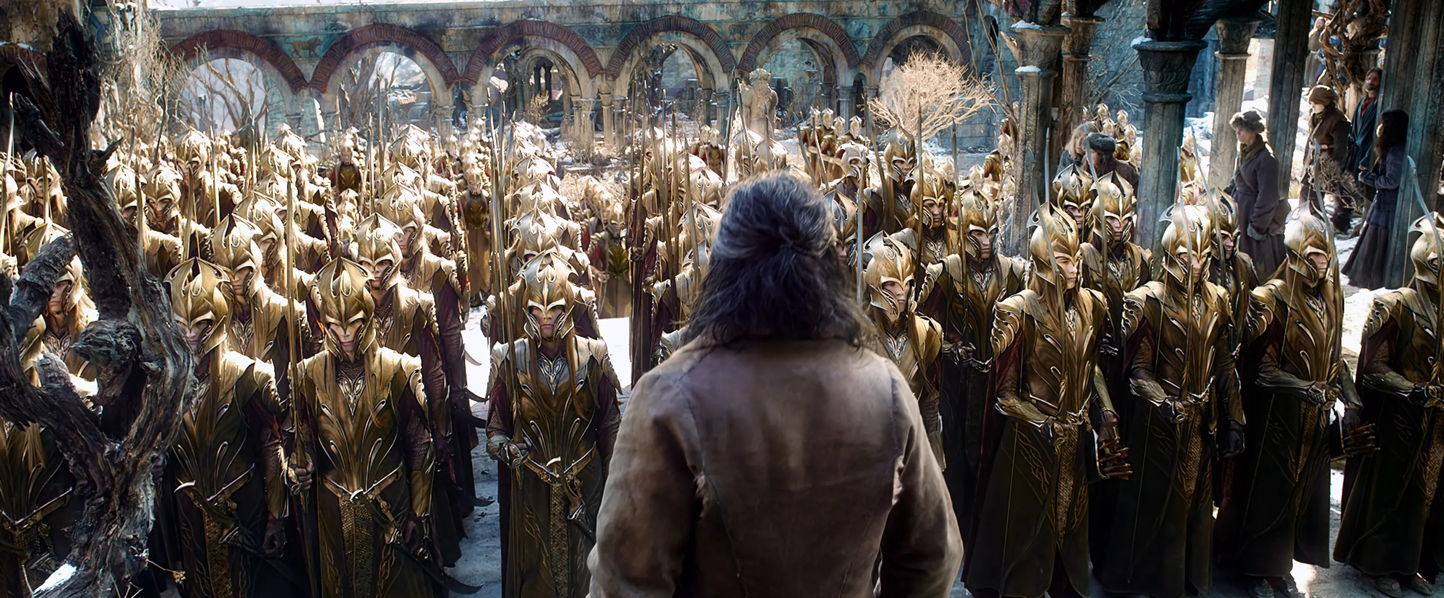 Parental guide, Middle-earth film, Family-friendly, Epic action, 2900x1200 Dual Screen Desktop