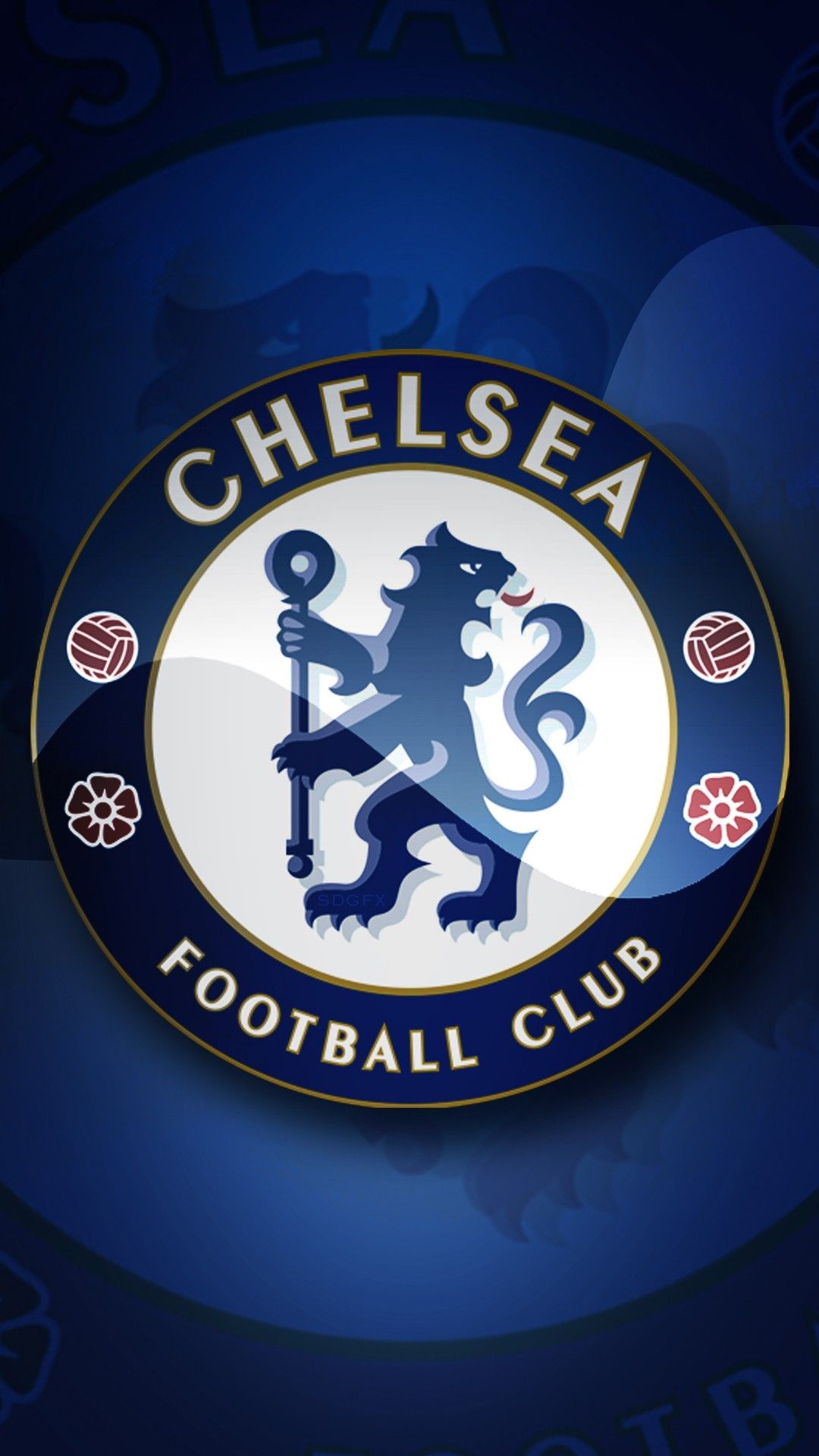 Chelsea: The club won the FA Cup for the first time in 1970, their first European honor. 1080x1920 Full HD Background.