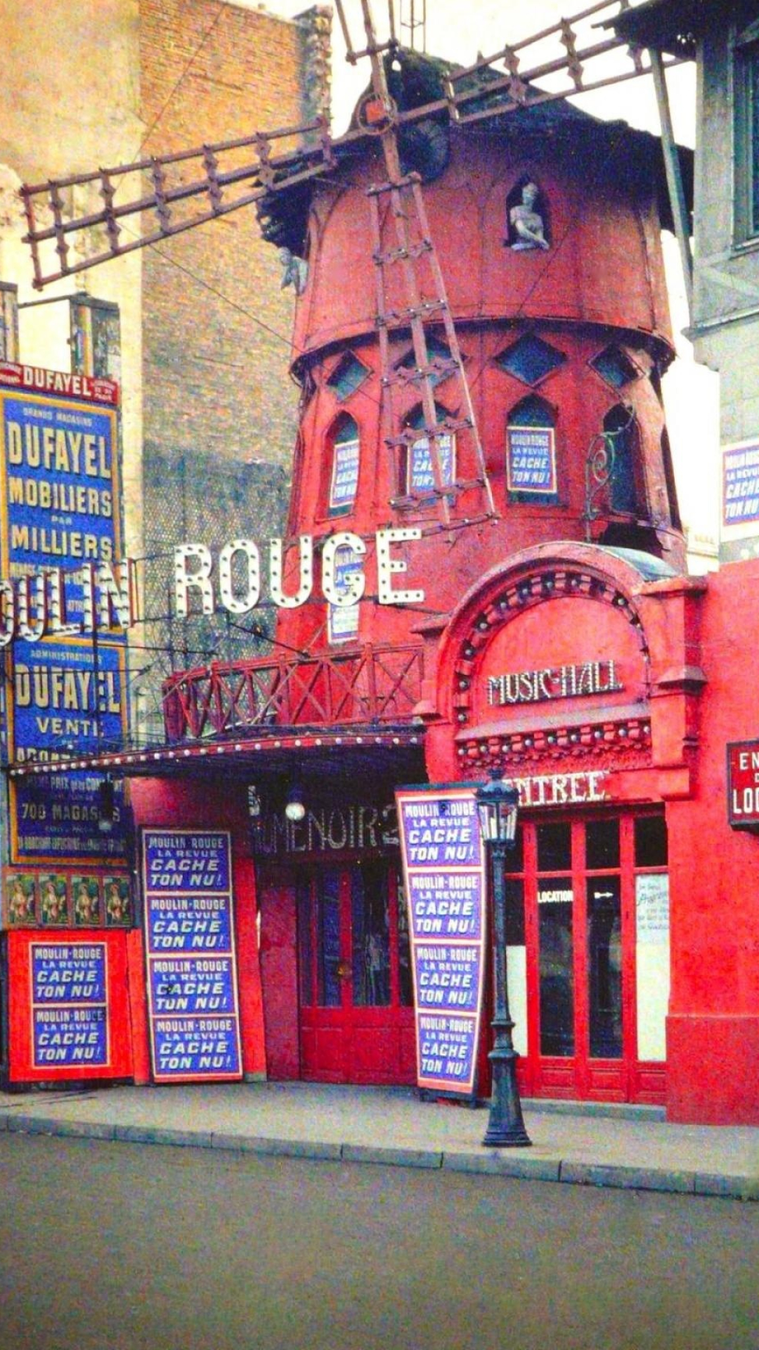Moulin Rouge iPhone, Travels expertise, Baton backgrounds, Free download, 1080x1920 Full HD Phone