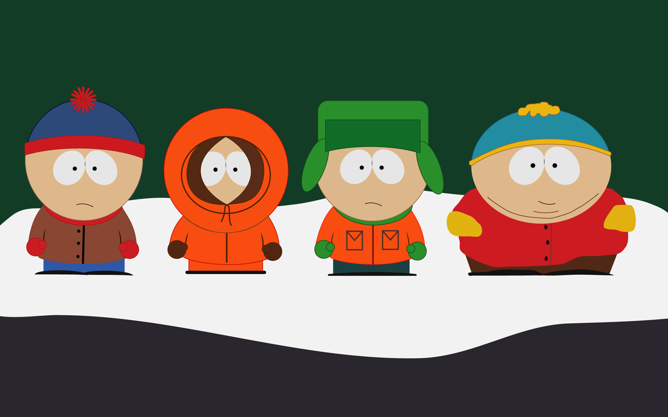 South Park: Received five Primetime Emmy Awards and a Peabody Award. 2560x1600 HD Wallpaper.