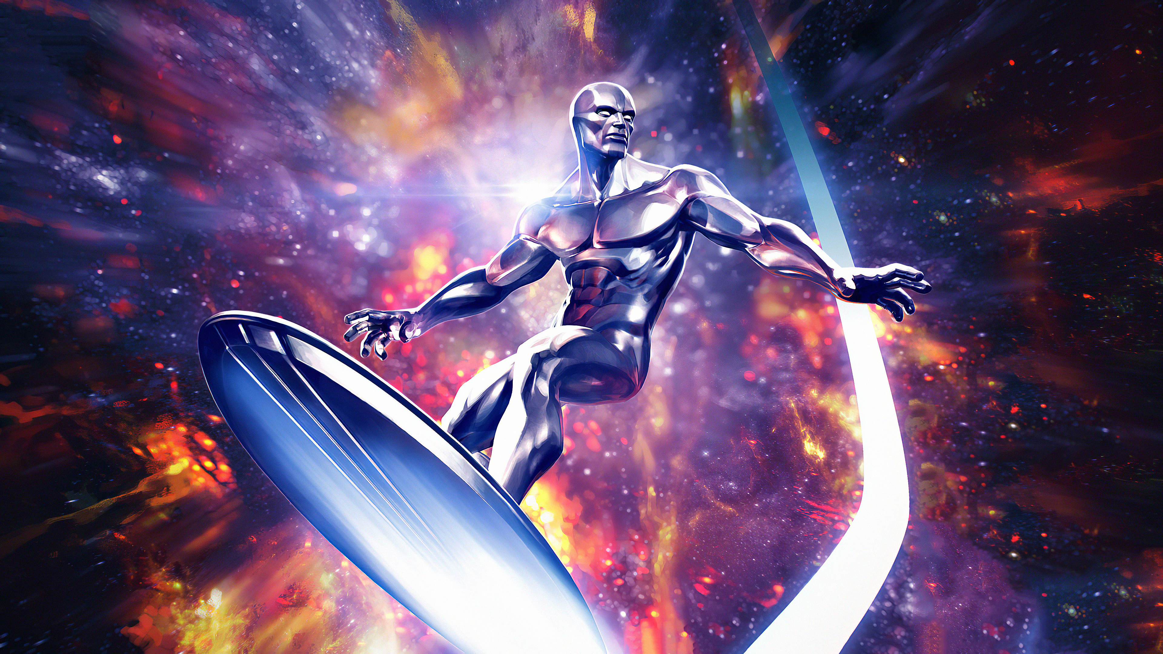 Marvel Contest of Champions, Silver Surfer in-game, 4K wallpapers, Gaming images, 3840x2160 4K Desktop