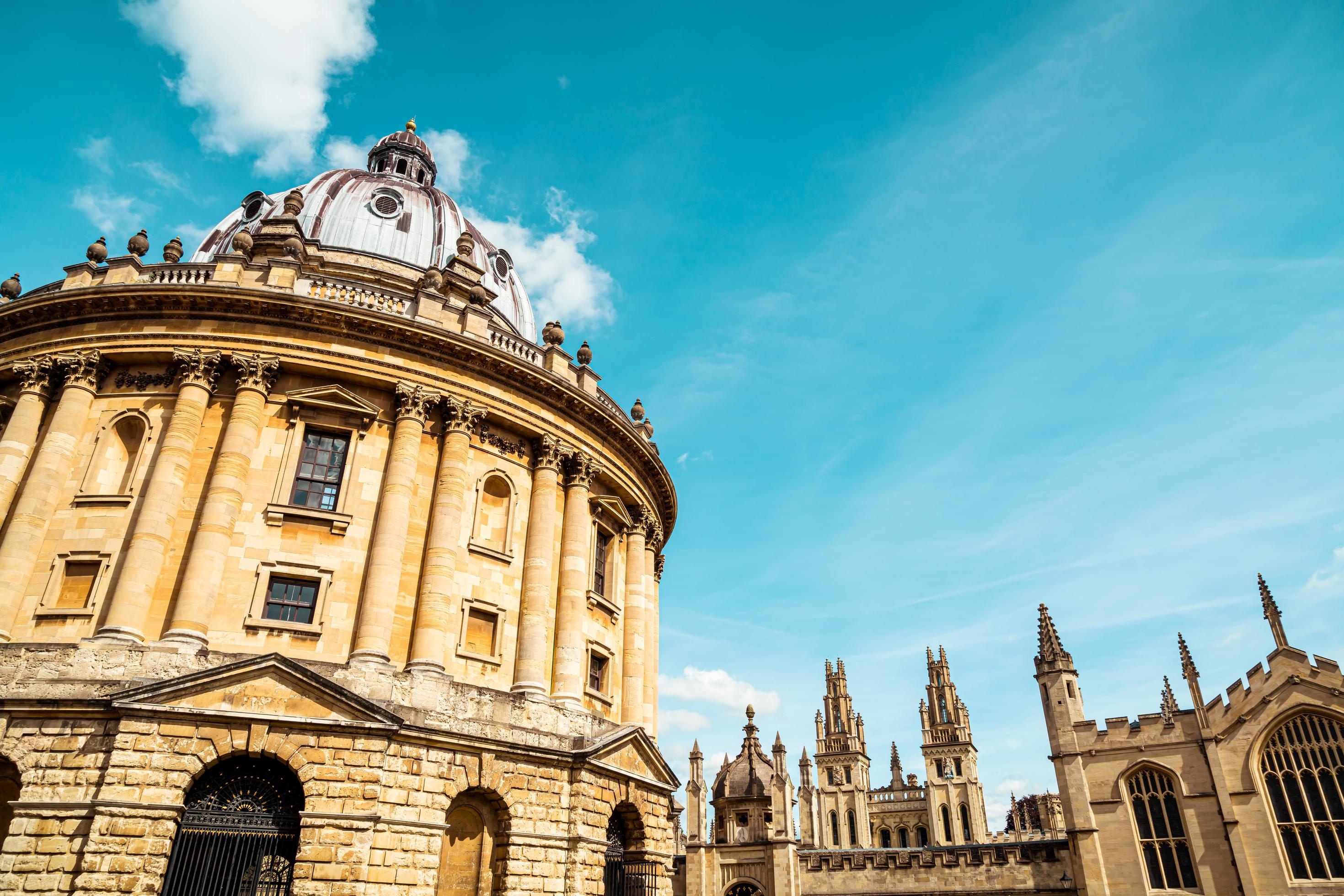 Oxford University, Radcliffe Camera, Bodleian Library, Oxford Landmarks, 2940x1960 HD Desktop